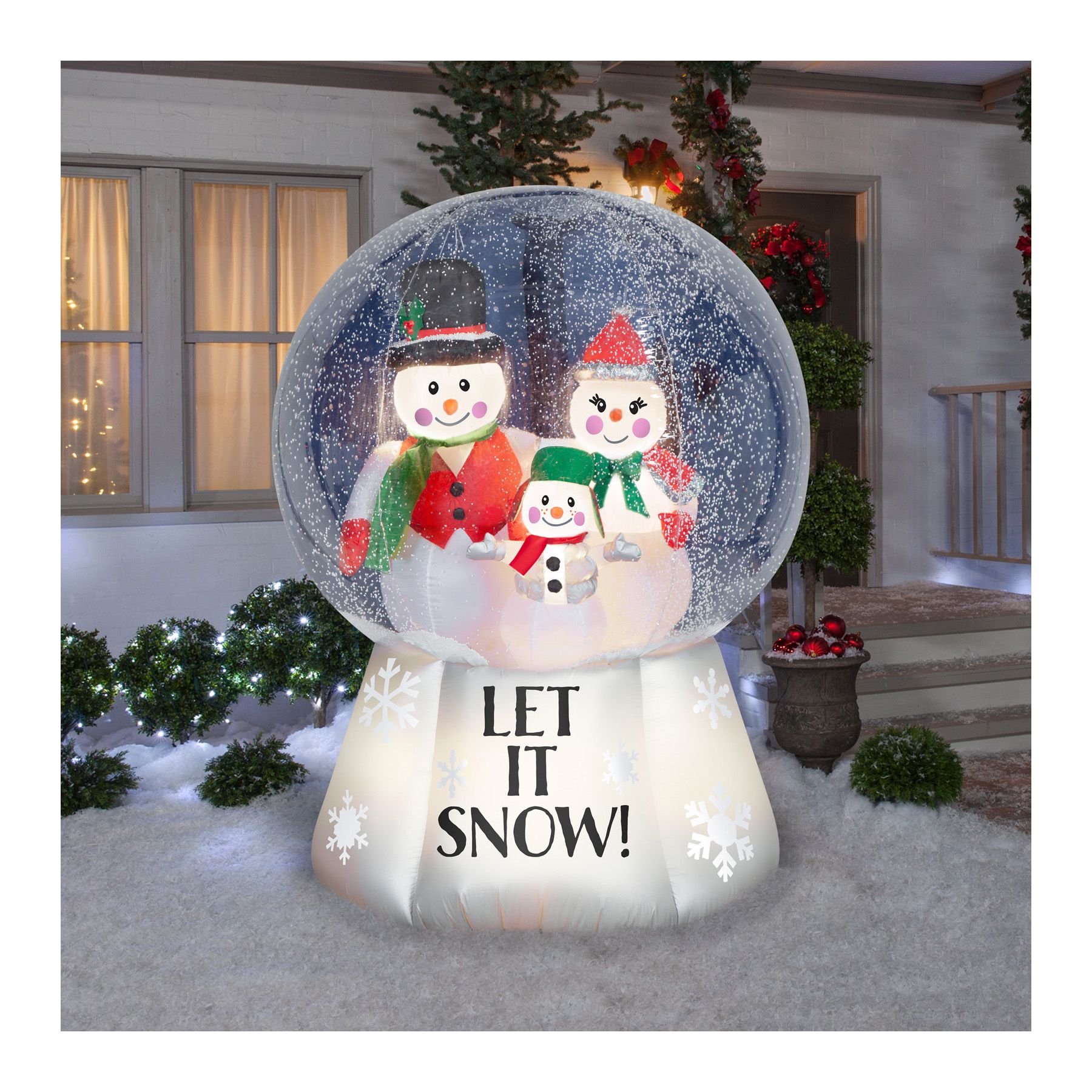 Festive Gemmy Inflatable Snowglobe | BJ's Wholesale Club