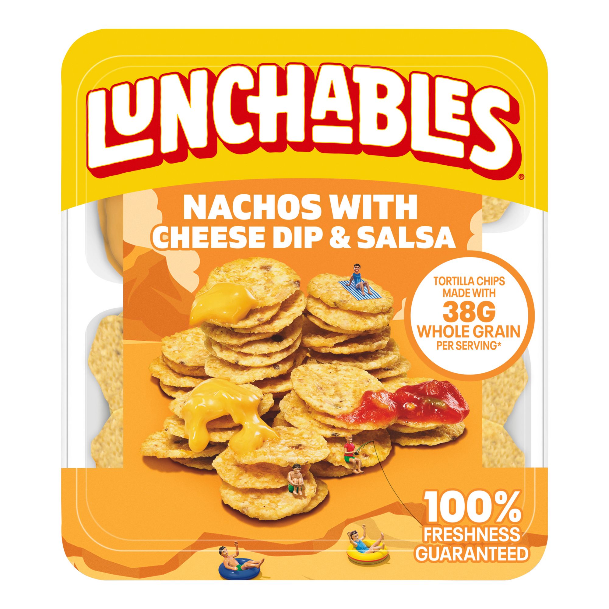 Lunchables Nachos Cheese Dip & Salsa, 6 pk./4.4 oz.