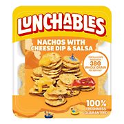 Lunchables Nachos Cheese Dip & Salsa, 6 pk./4.4 oz.