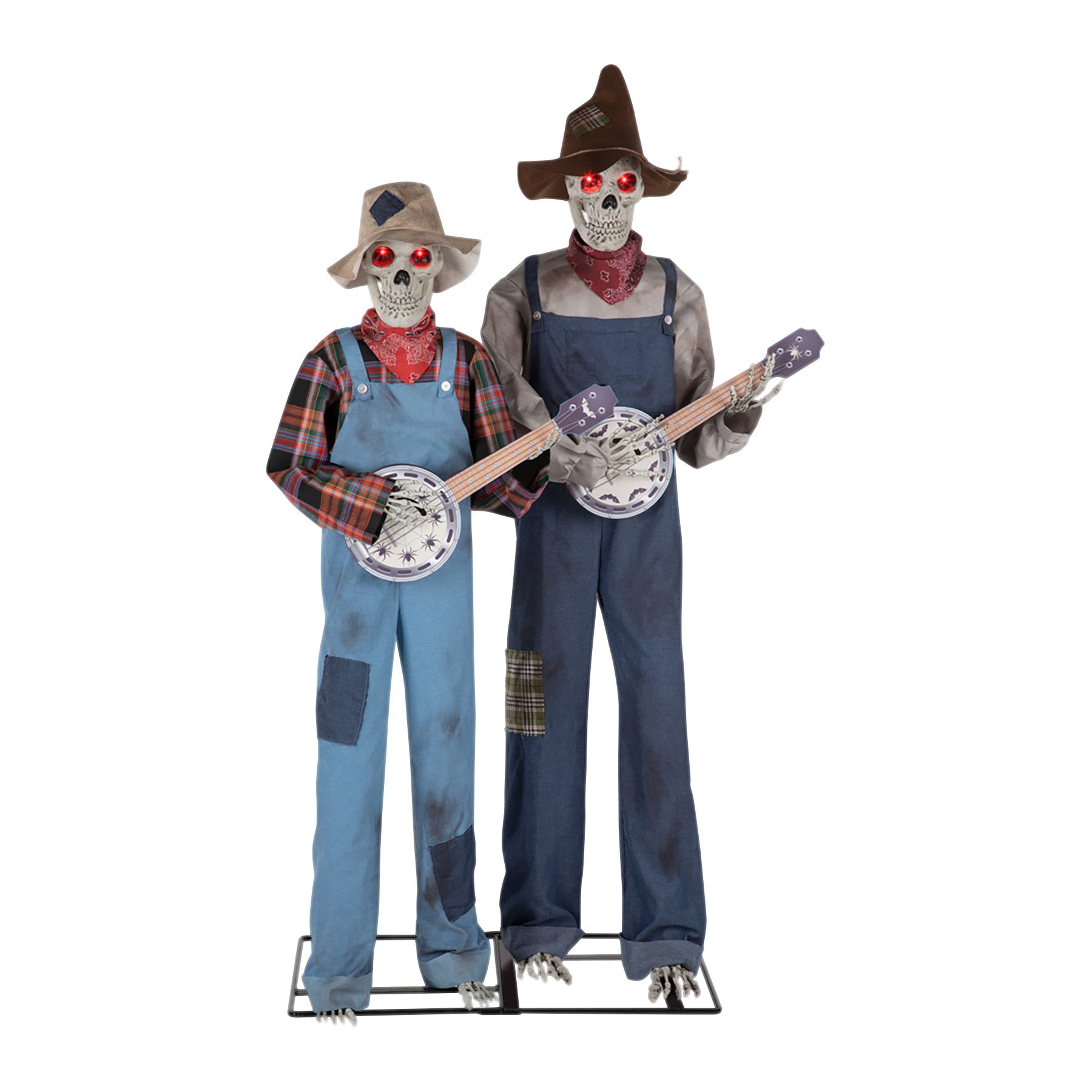 Berkley Jensen Lifesize Halloween Banjo Playing Skeletons | BJ's Wholesale  Club