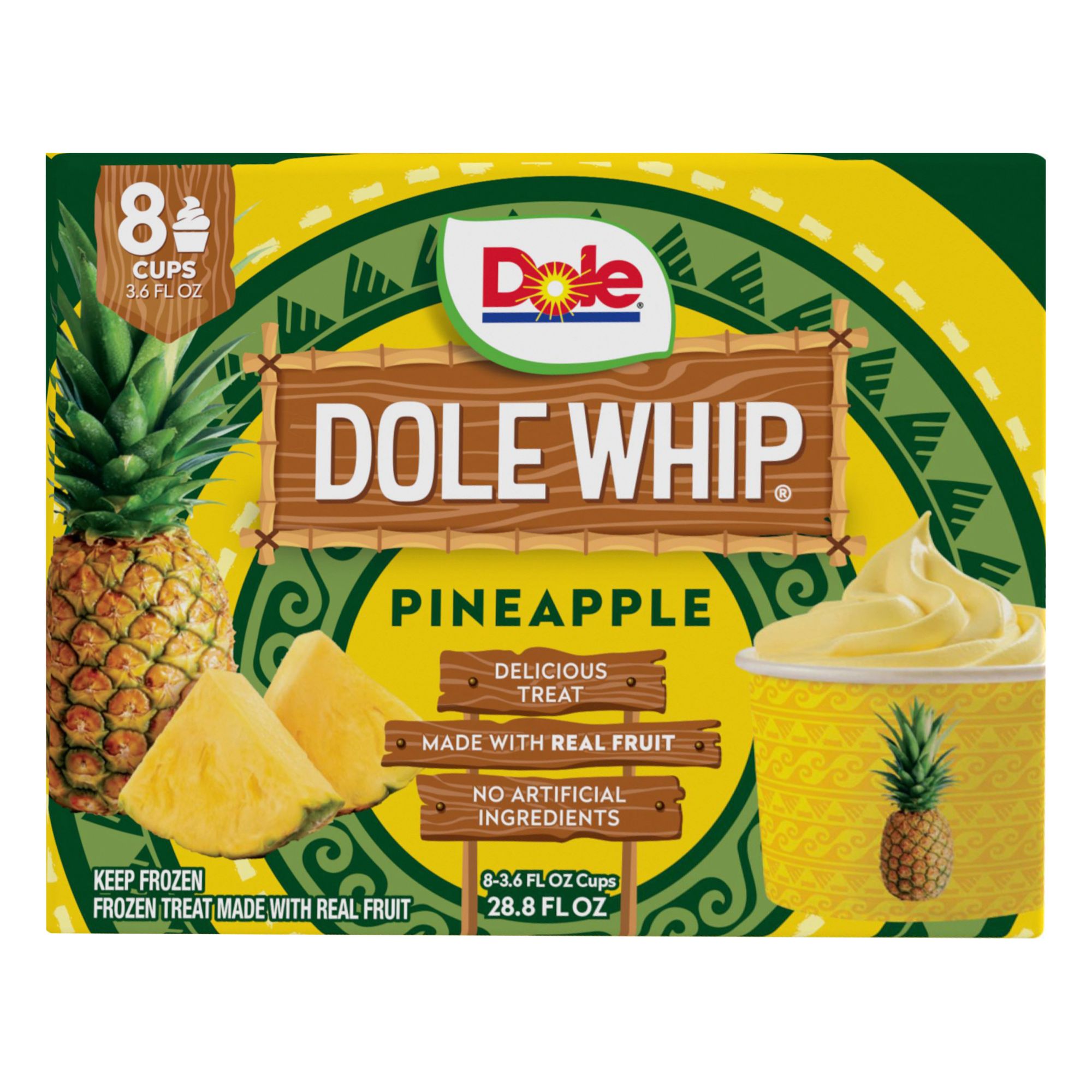 Dole Whip Pineapple, 8 pk./3.6 oz.