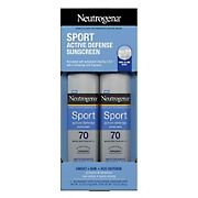 Neutrogena Sport Active Defense SPF 70 Sunscreen Spray, 2 pk. /5 oz.
