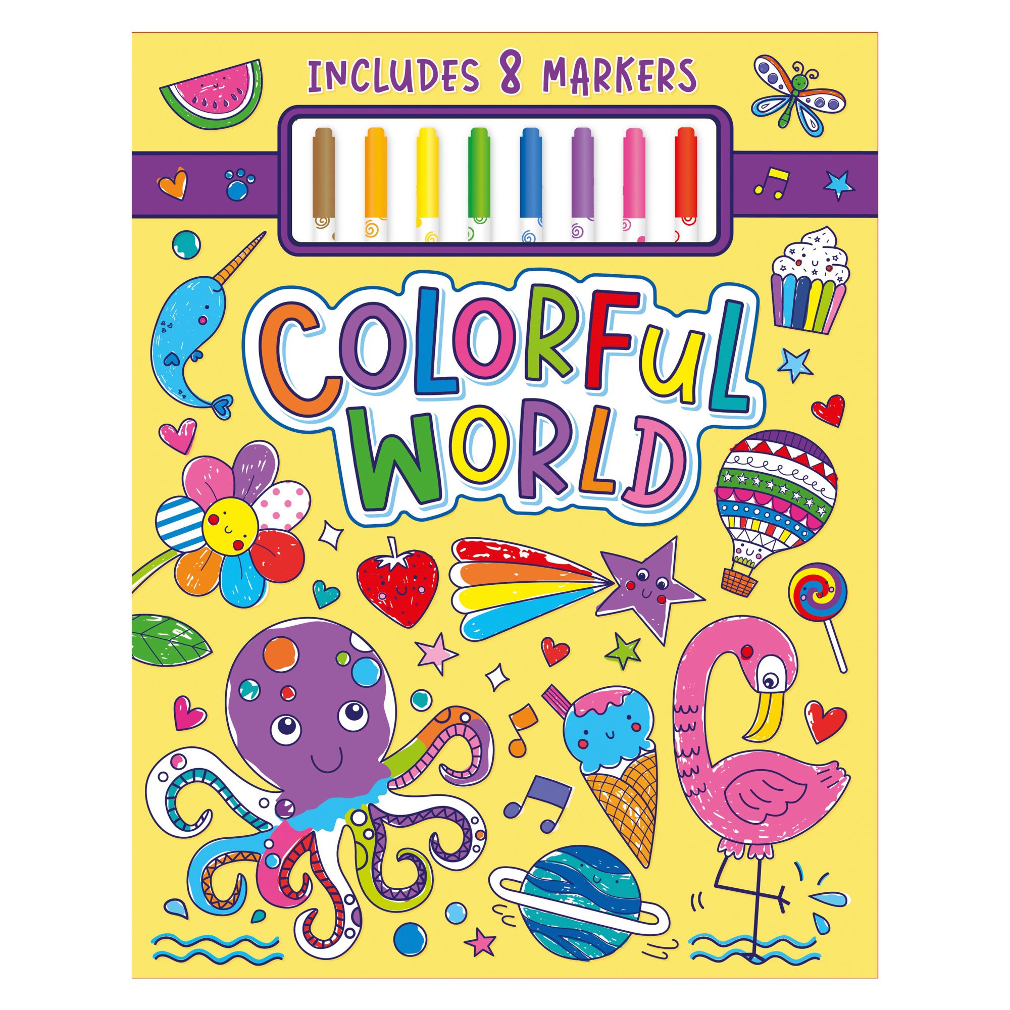 Colorful World Coloring Kit  