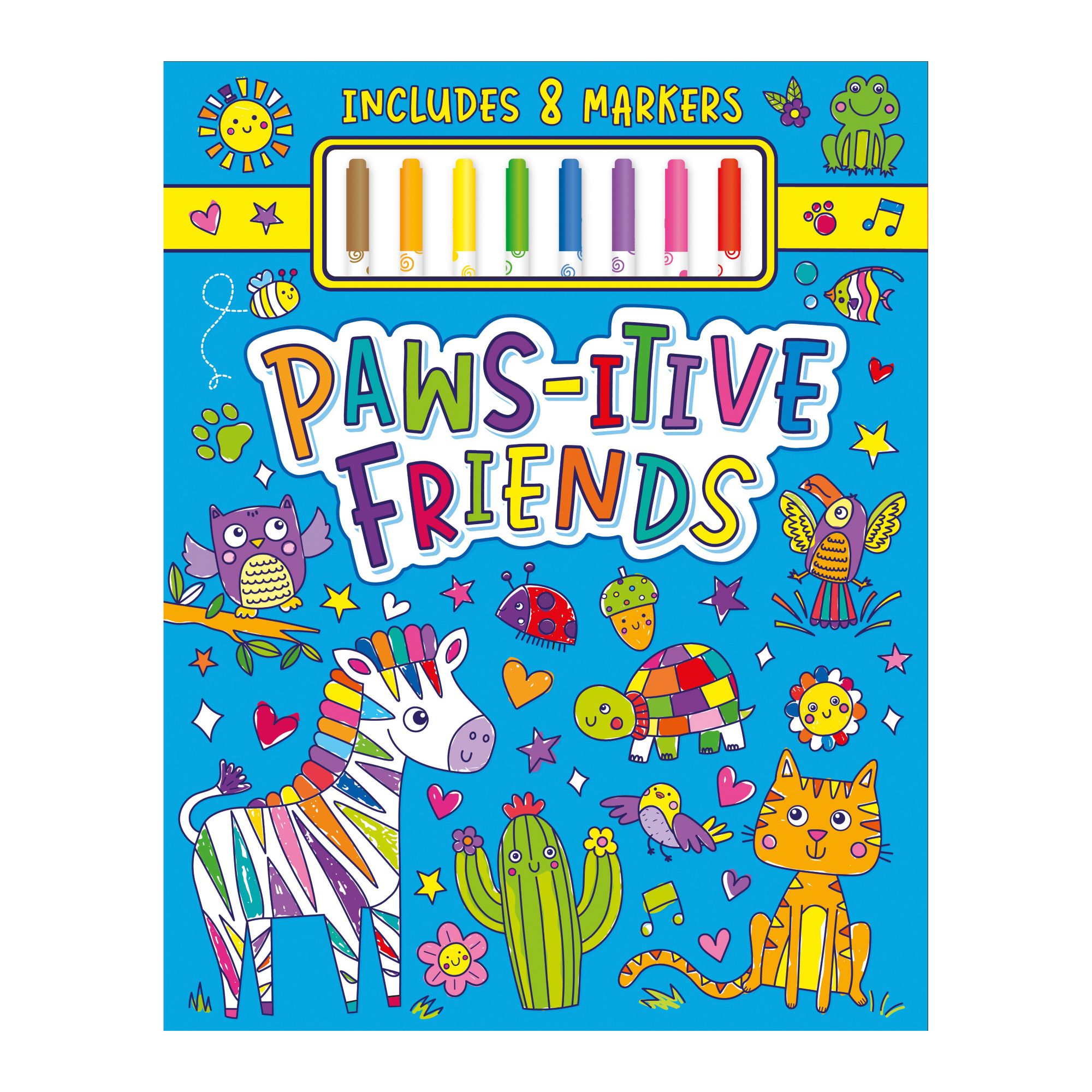 Paws-itive Friends Coloring Kit  