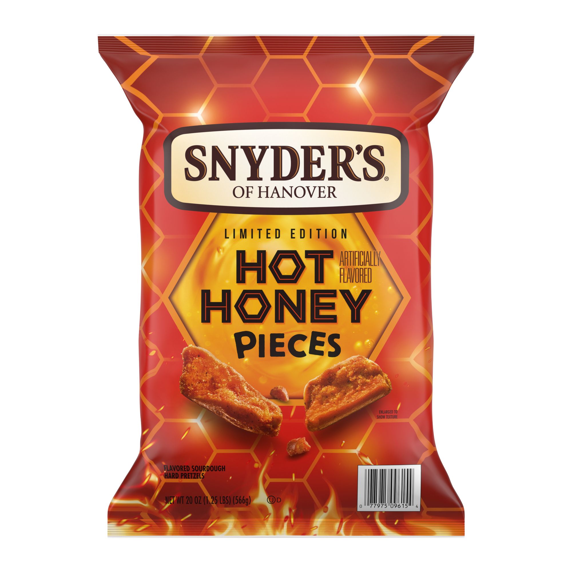 Snyder's of Hanover Hot Honey Pretzel Pieces, 20 oz.