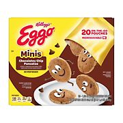 Eggo Minis Frozen Pancake Bites Chocolatey Chip, 20 ct.