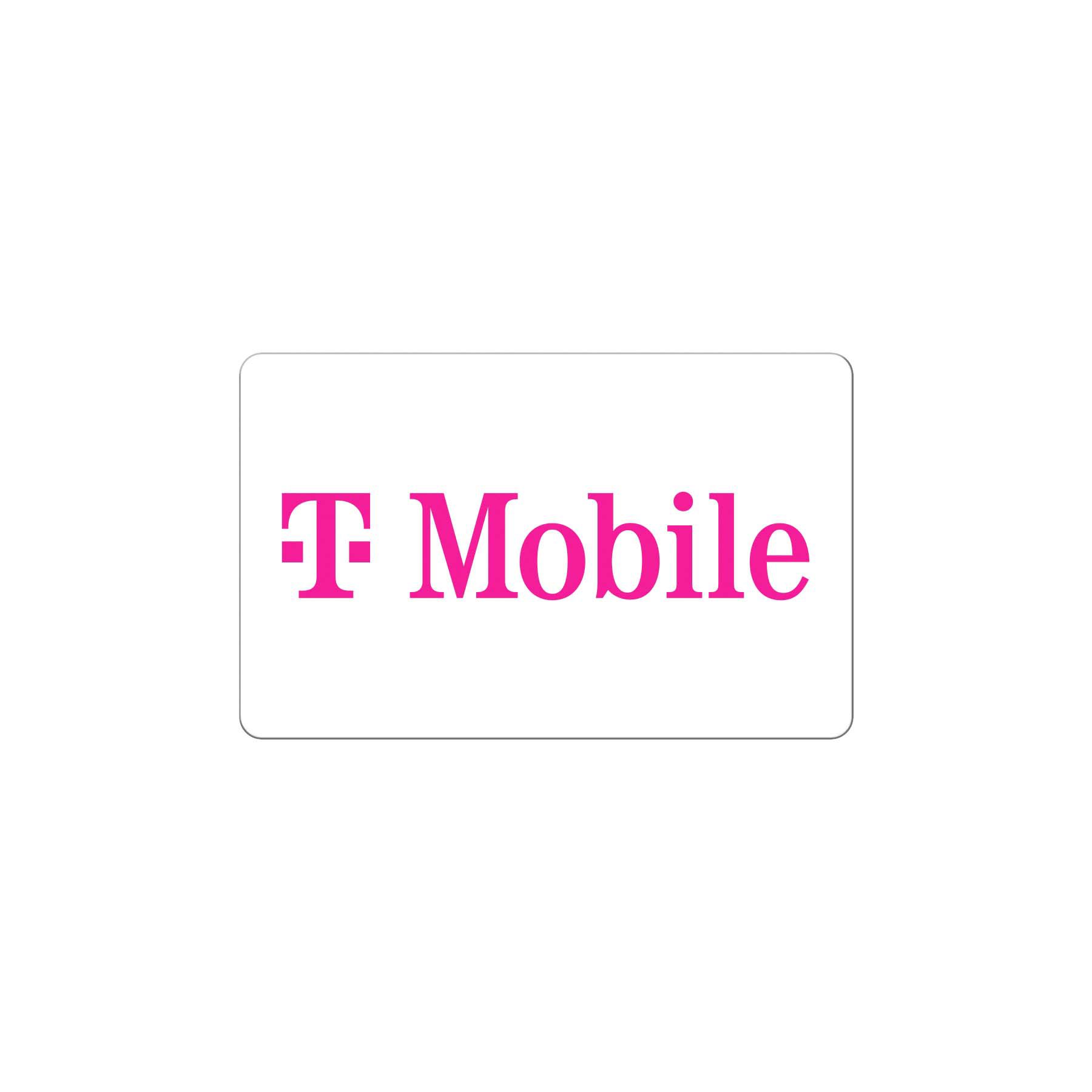 $30 T-Mobile Digital Gift Card