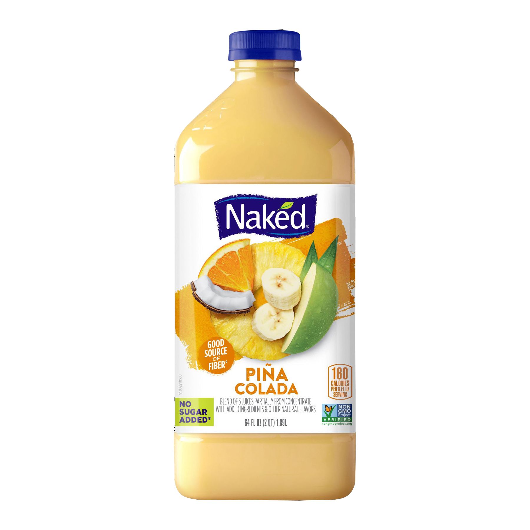 Naked Pina Colada Fruit Smoothie, 64 oz.