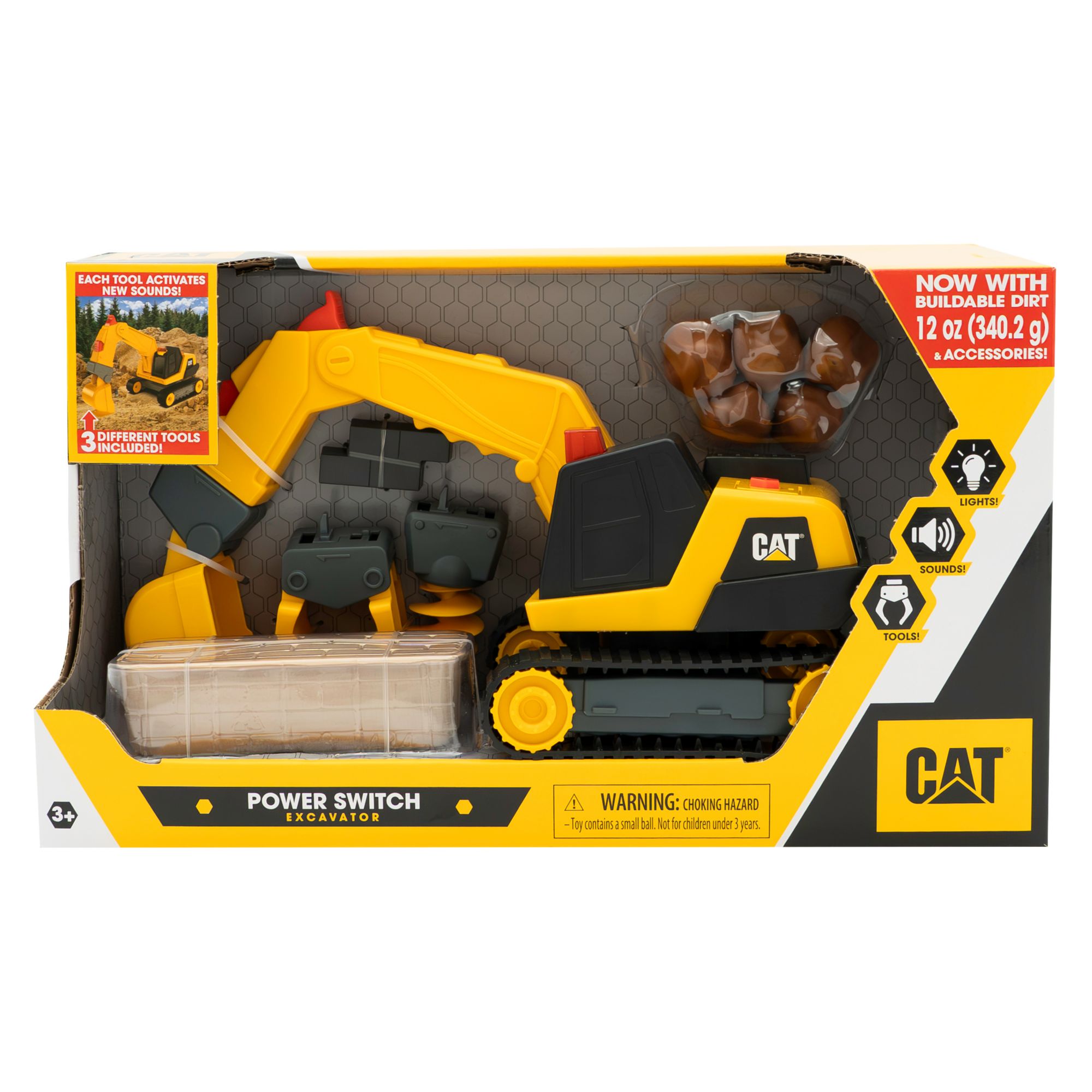 Cat Power Switch Excavator Vehicle