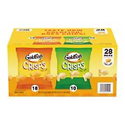 Goldfish Crisps Variety Pack Baked Chip Cracker Snacks, 28 pk.