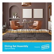 Handy Dining Set Assembly, Up to 4 Chairs