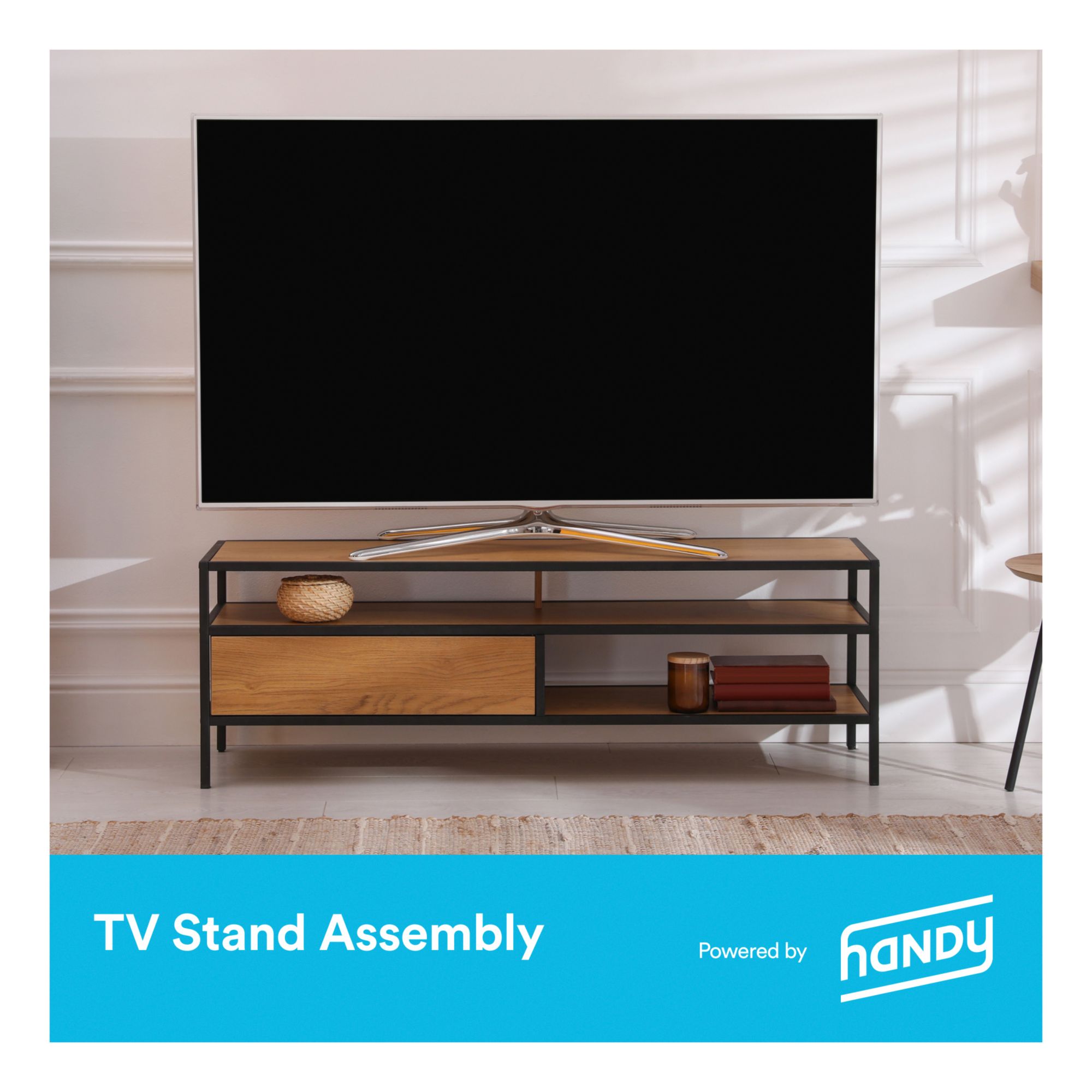 Handy TV Stand Assembly