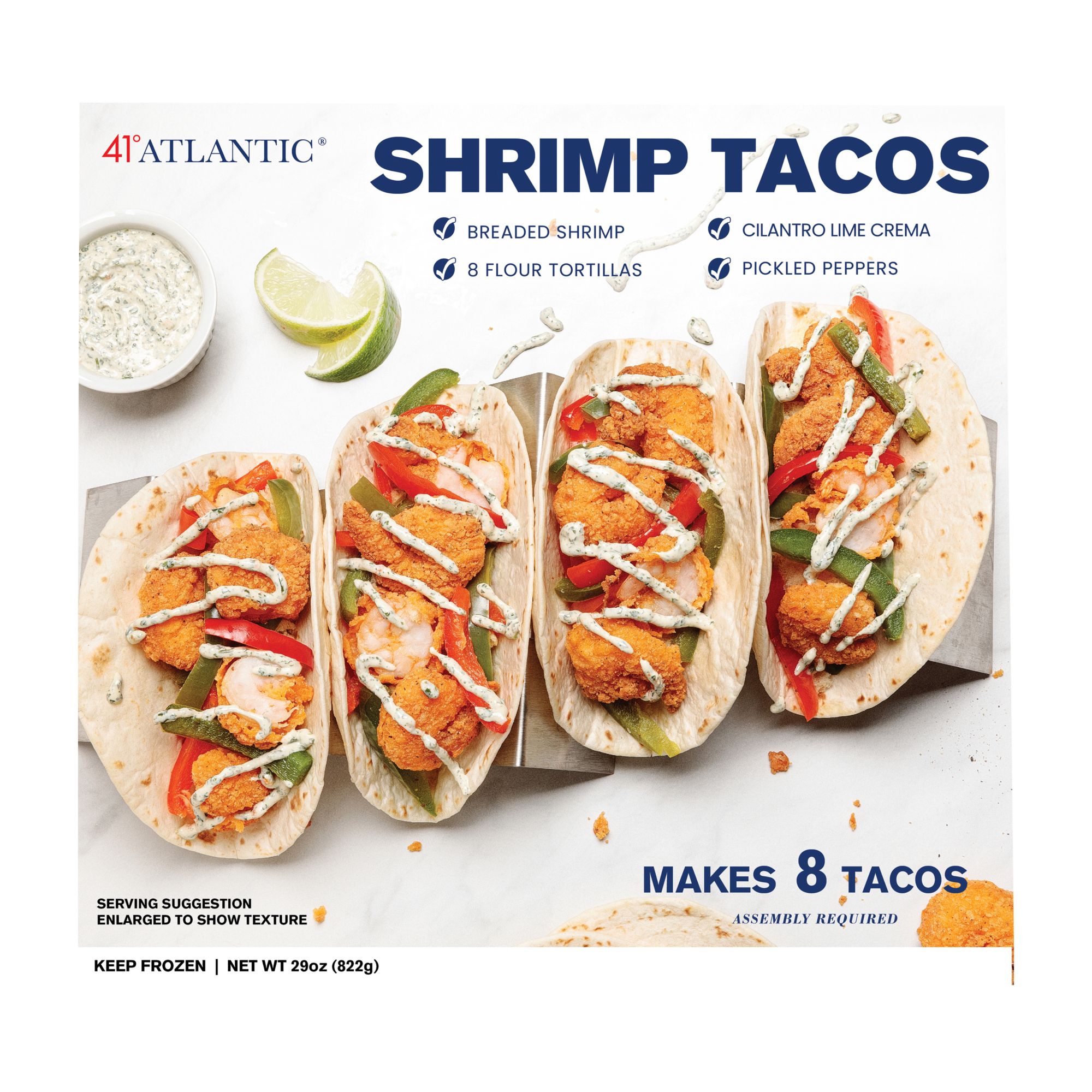 East Coast Seafood Shrimp Taco Kit, 1.875 lbs.