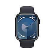 Apple Watch Series 9 GPS 41mm with M/L Sport Band and Aluminum Case - Midnight Blue