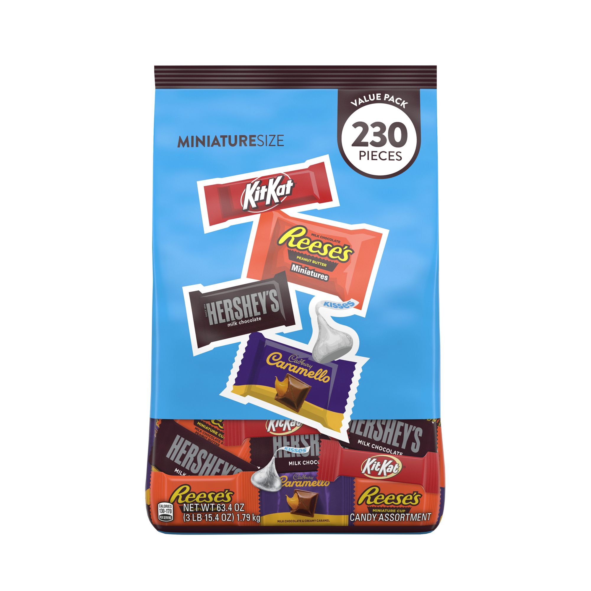 Hershey Assorted Milk Chocolate Candy Value Pack, 230 ct. | BJ's ...