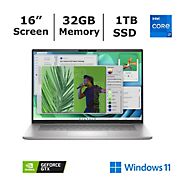 Dell Inspiron 16&quot; 2.5K Notebook, Intel Core i7-13620H 2.4GH, 32GB RAM, 1TB PCIe SSD, RTX 4060, Windows 11 Home, 7630 Plus