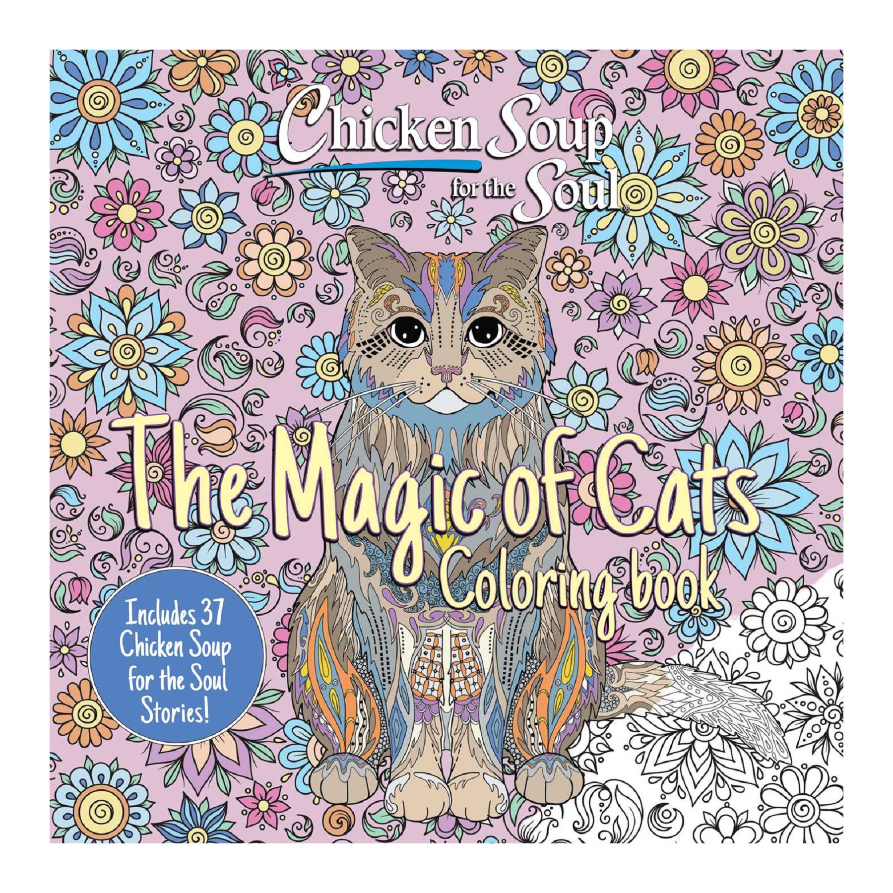 Chicken Soup for the Soul: The Magic of Cats Coloring Book  