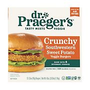 Dr. Praeger's Crunchy Southwestern Sweet Potato Burger, 12 ct.