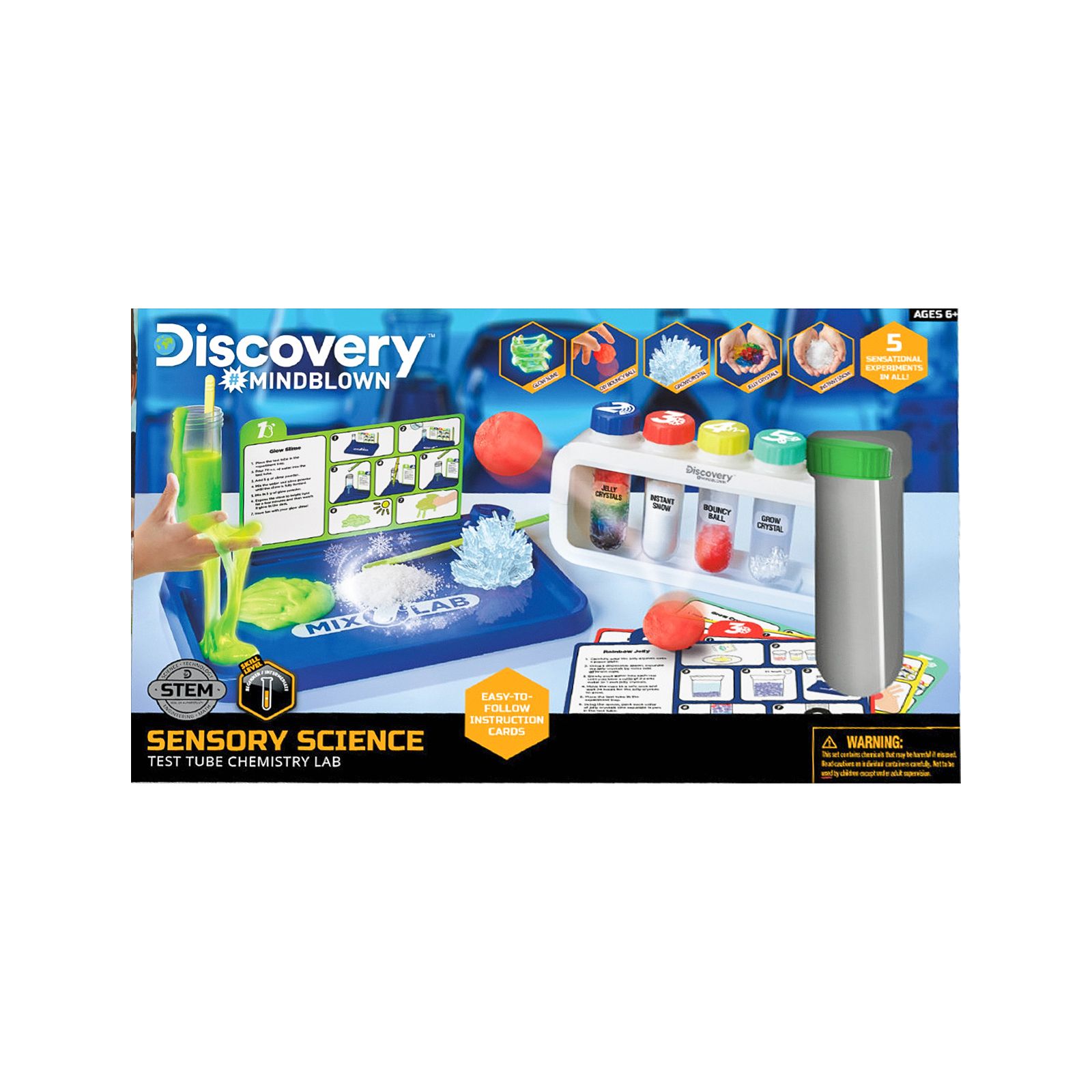 Discovery Mindblown Sensory Science Test Tube Chemistry Lab BJ s Wholesale Club