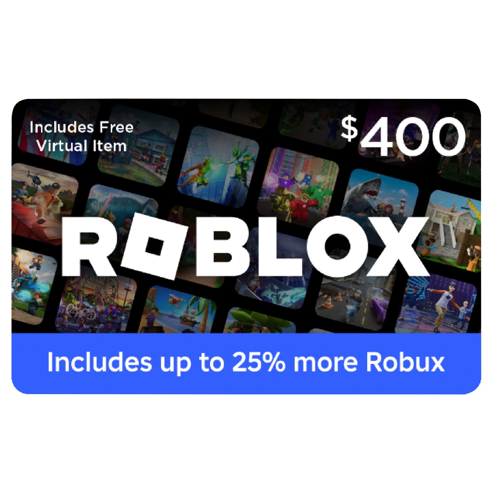 $400 Roblox Digital Gift Card