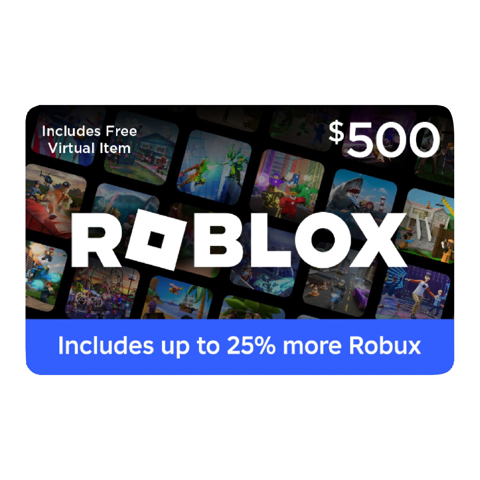 $500 Roblox Digital Gift Card