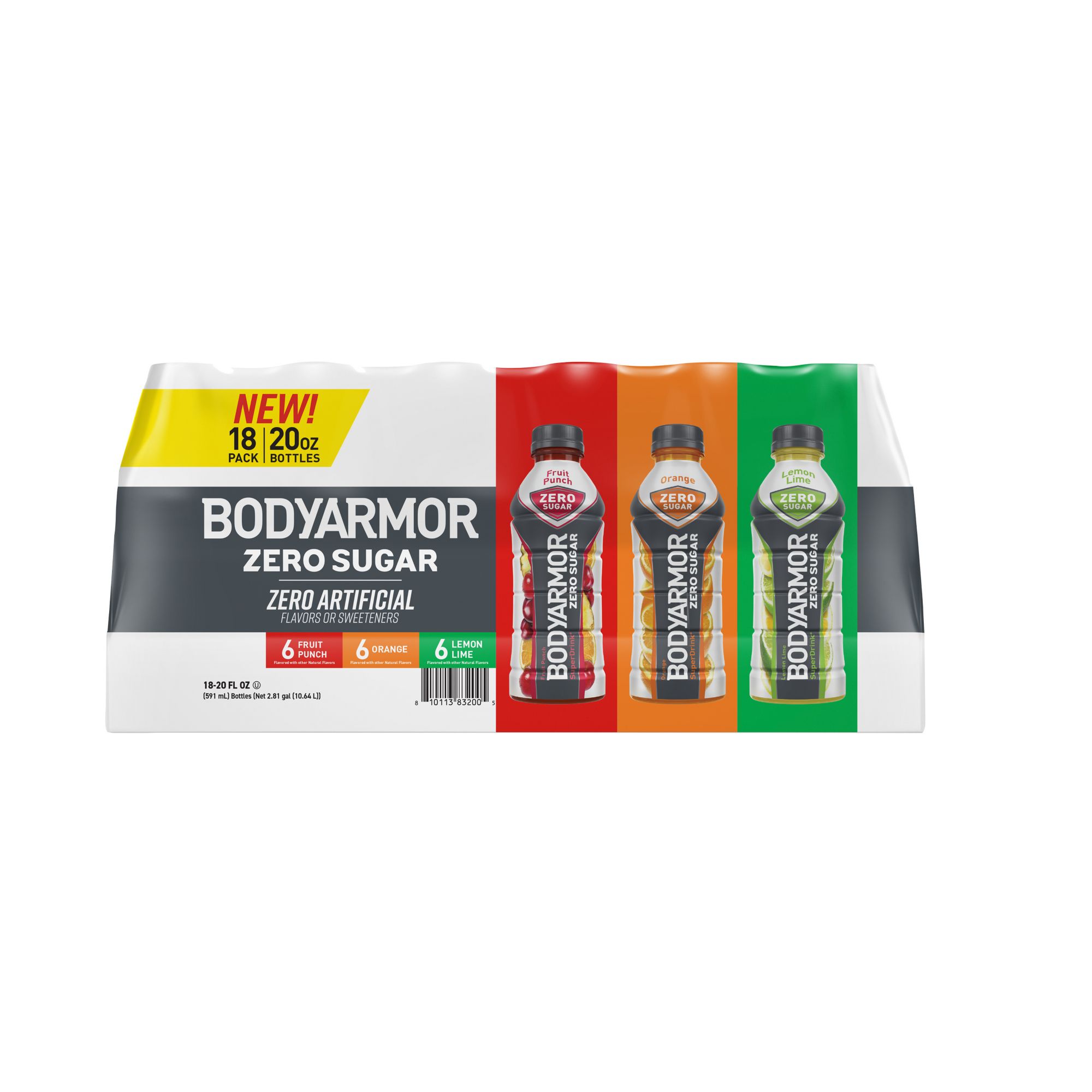 BODYARMOR Zero Sugar Sports Drink Variety Pack, 18 pk./20 oz.