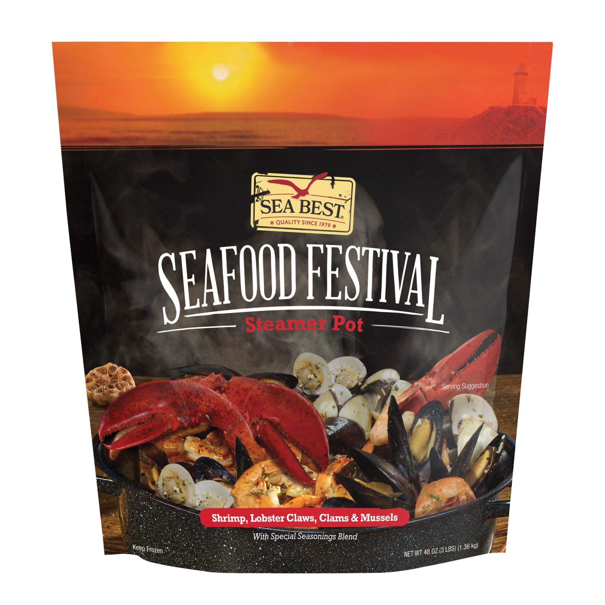 Sea Best Seafood Festival Steamer Pot, 3 lbs.