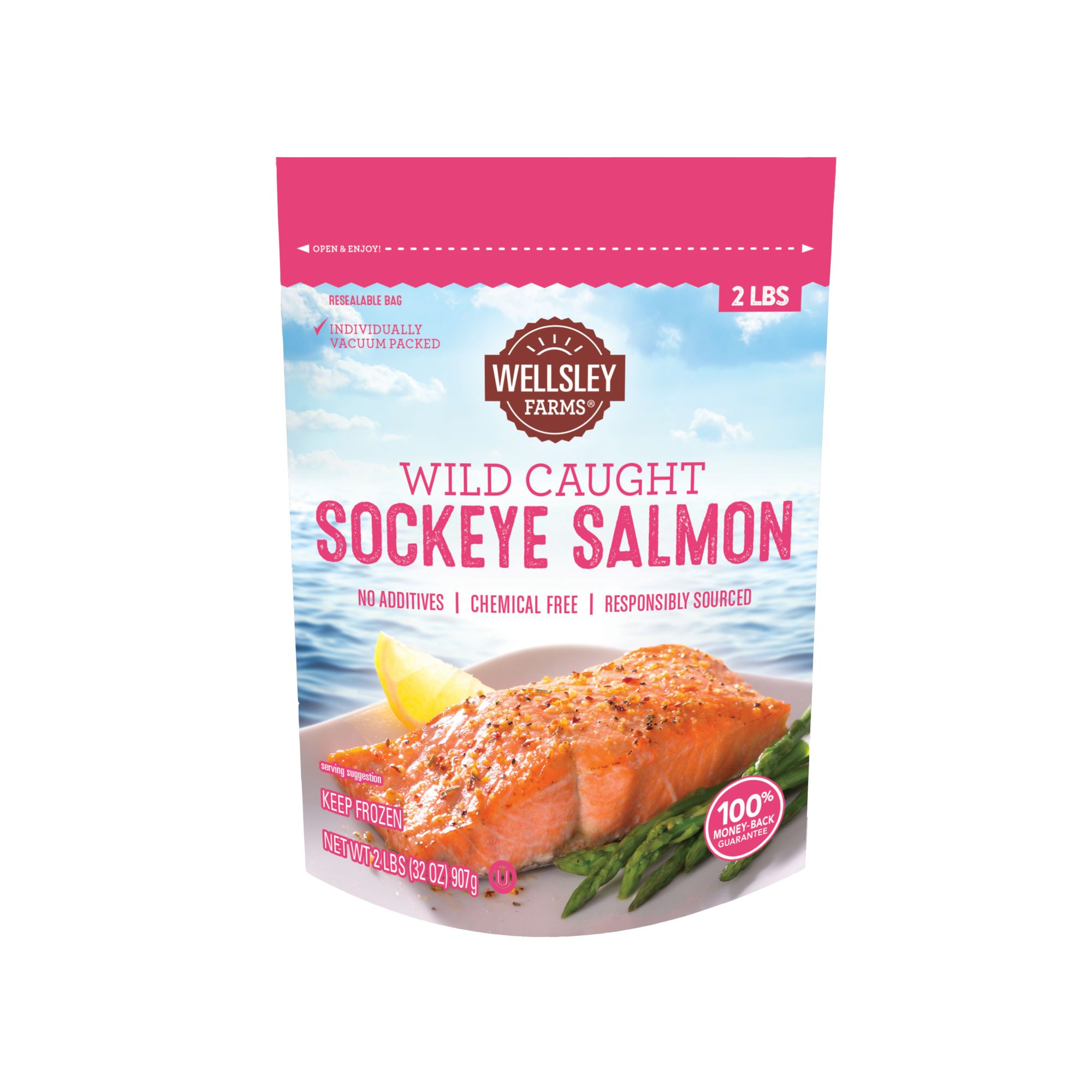 Alaska Salmon Burgers - Frozen - 16oz/4ct - Good & Gather™