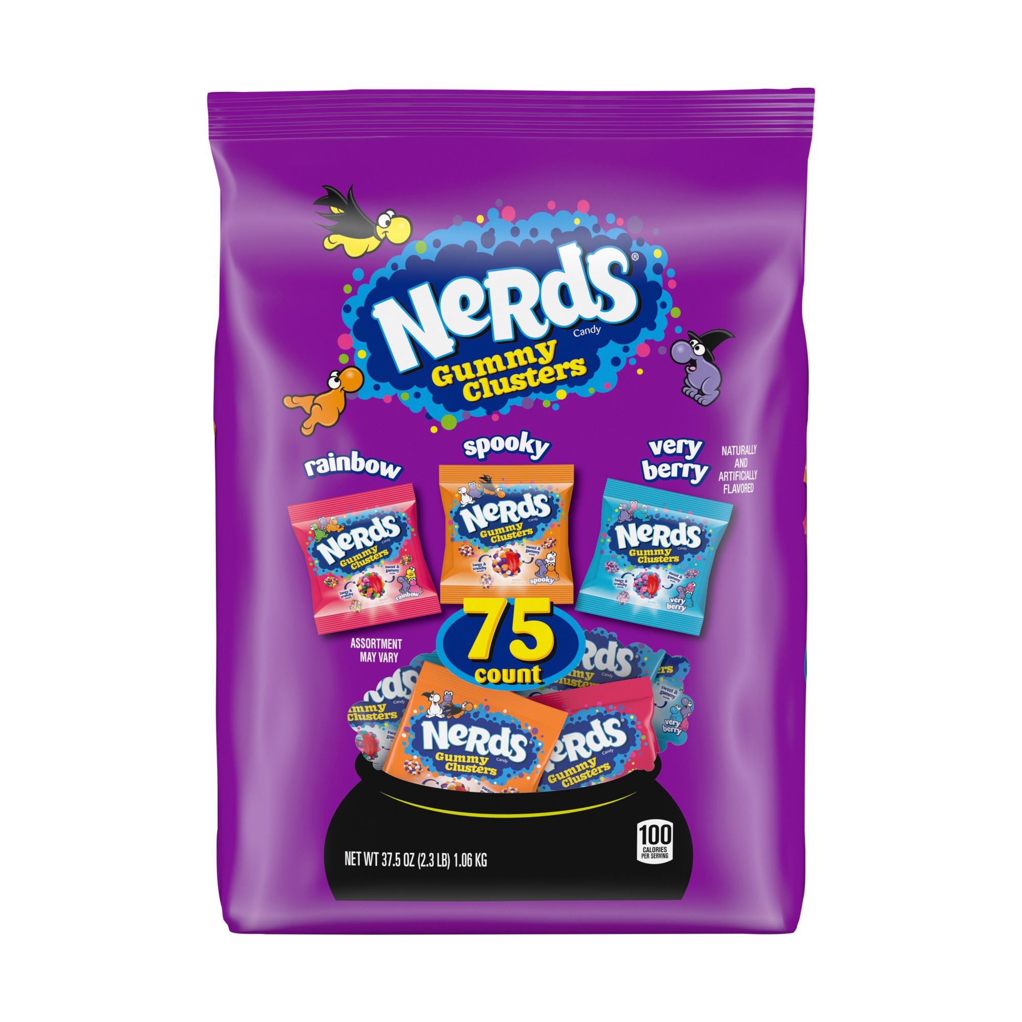 男の子向けプレゼント集結 Halloween Nerds Club Wholesale BJ's | ct. 75 Clusters, Gummy ウェア