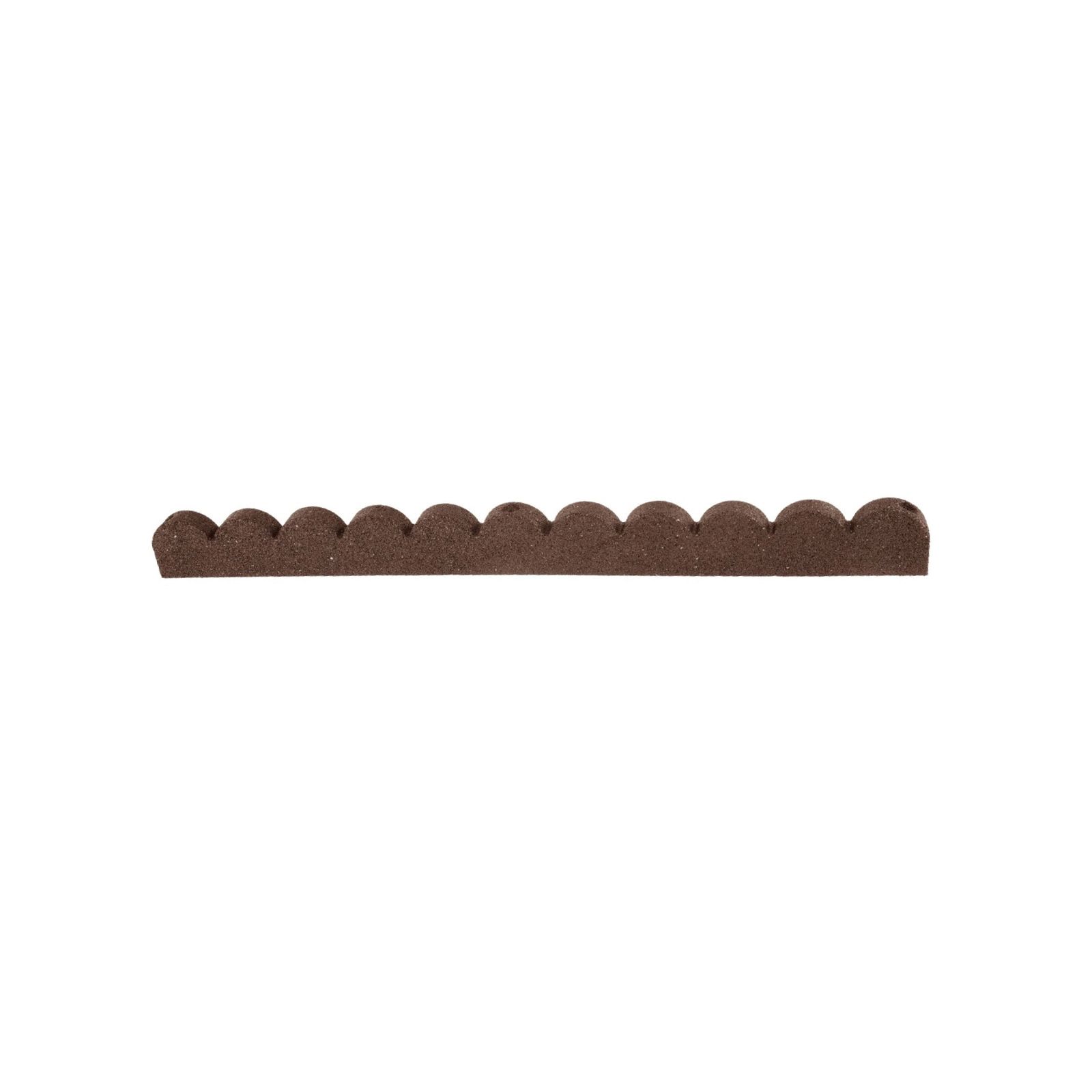 GroundSmart Scalloped Edger, 4 pk. - Brown