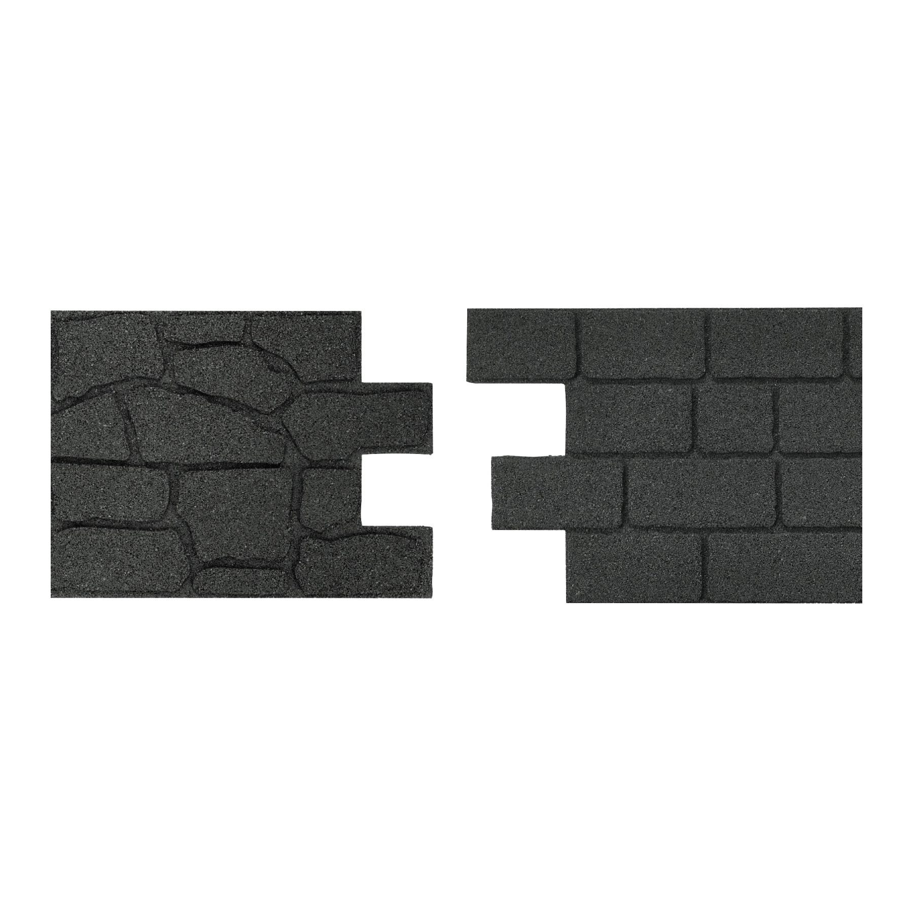 GroundSmart 24&quot; Interlock Paver, 9 pk. - Black