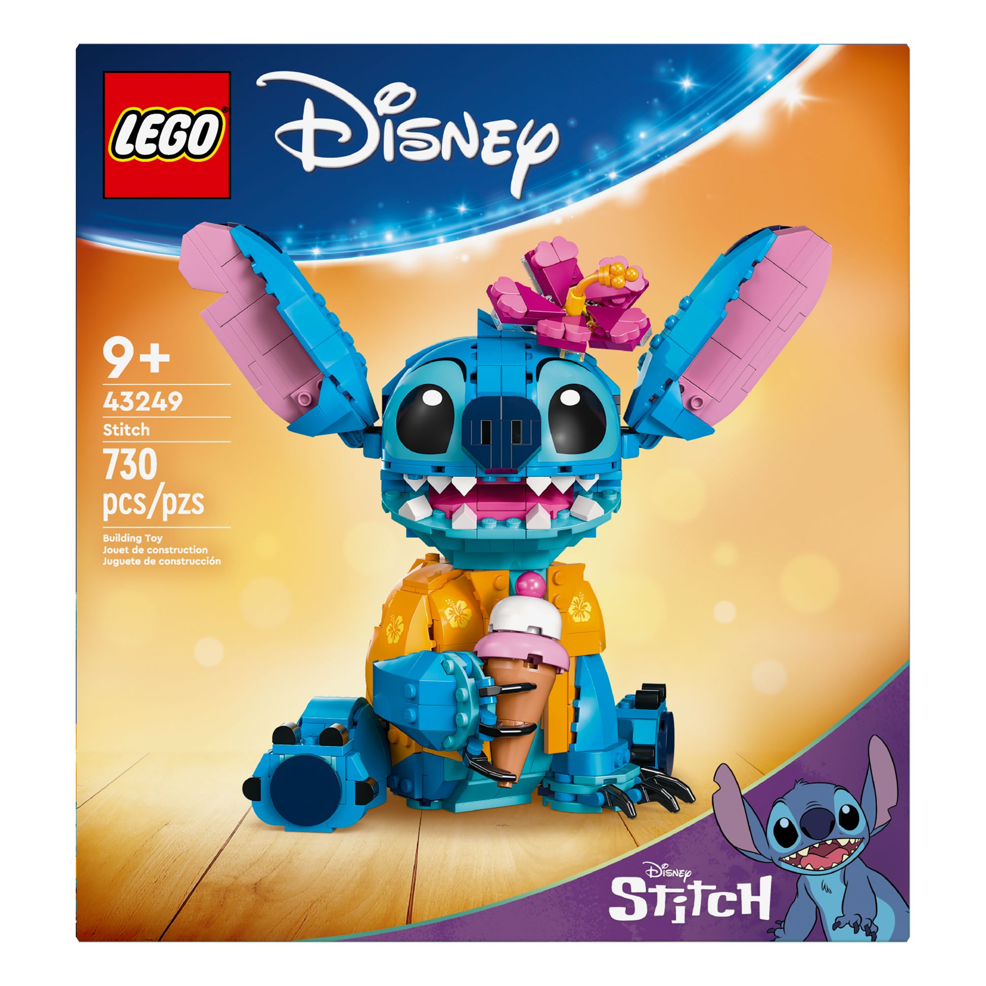クラシック Stitch Disney LEGO Buildable BJ's | Playset Toy Kids 絵本・児童書