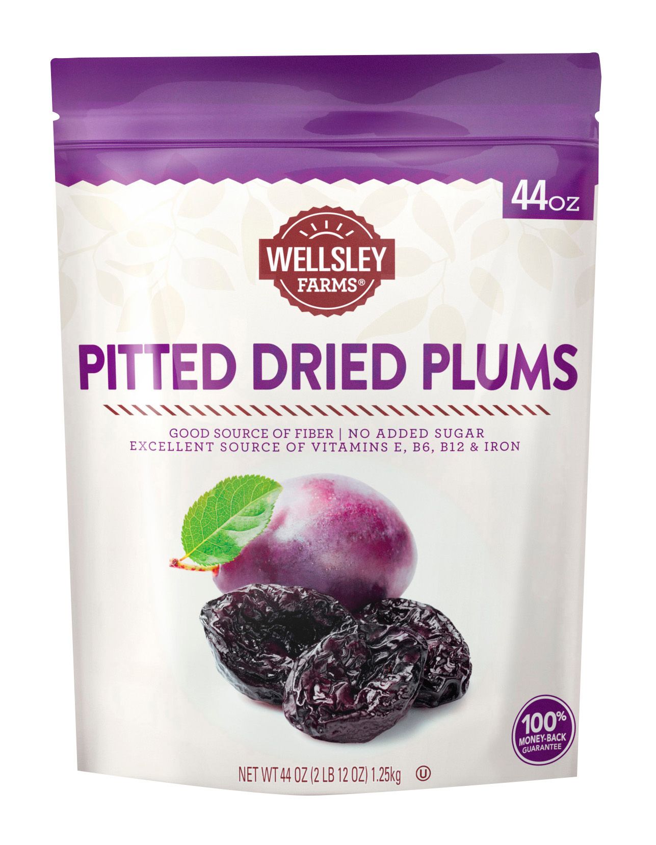 Wellsley Farms Gourmet Dried California Plums, 44 oz.