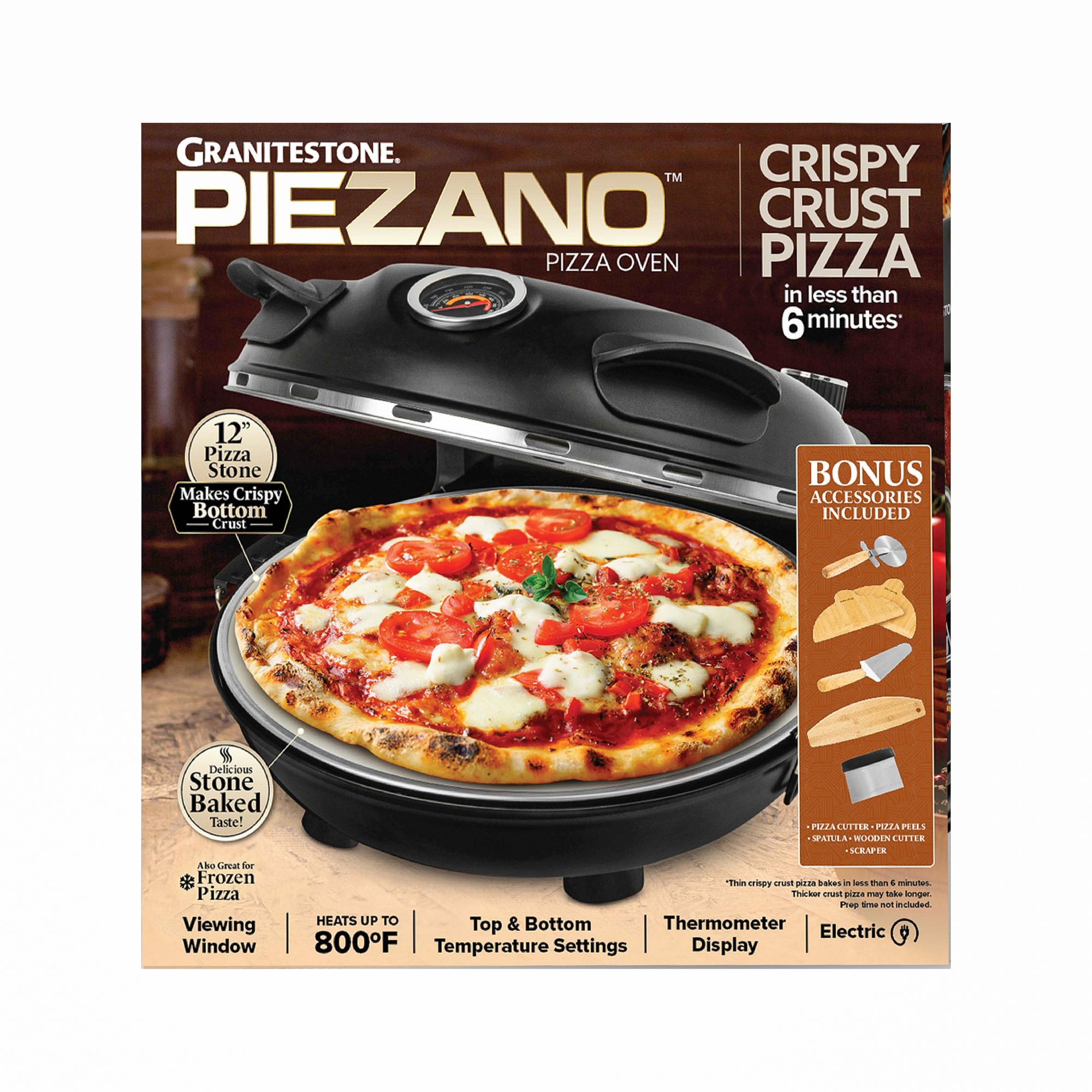 Granitestone Piezano Pizza Oven and Serving Set | BJ&rsquo;s Wholesale Club