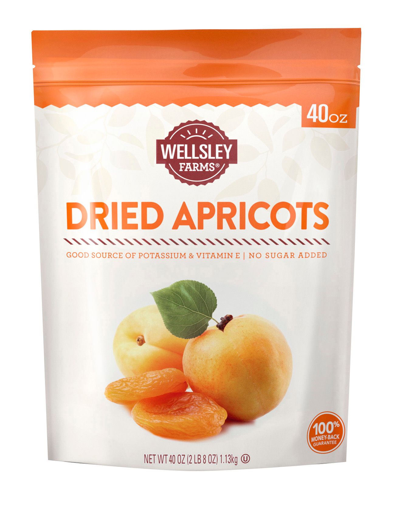 Wellsley Farms Gourmet Dried Apricots, 40 oz.