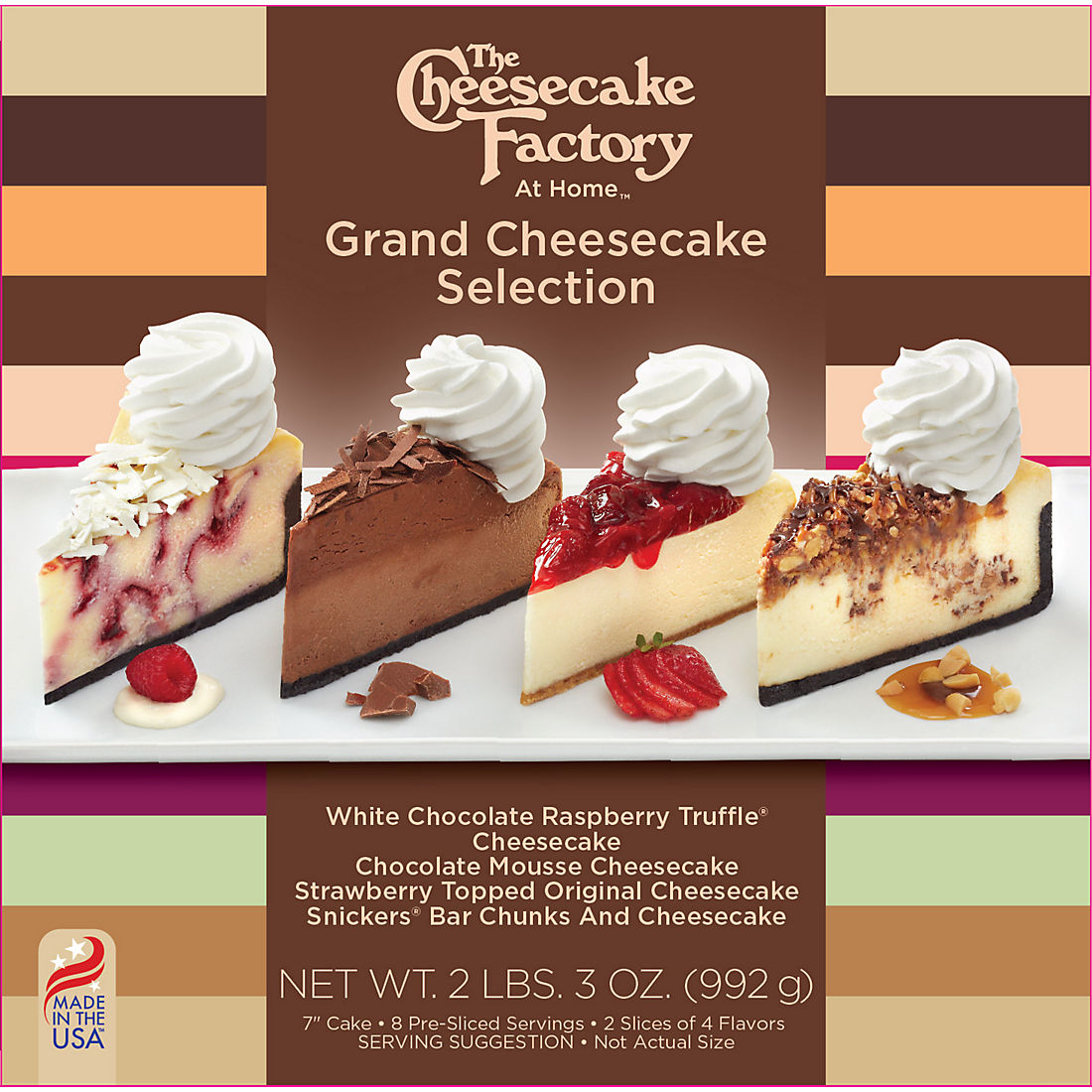 The Cheesecake Factory Grand Cheesecake Selection, 8 ct