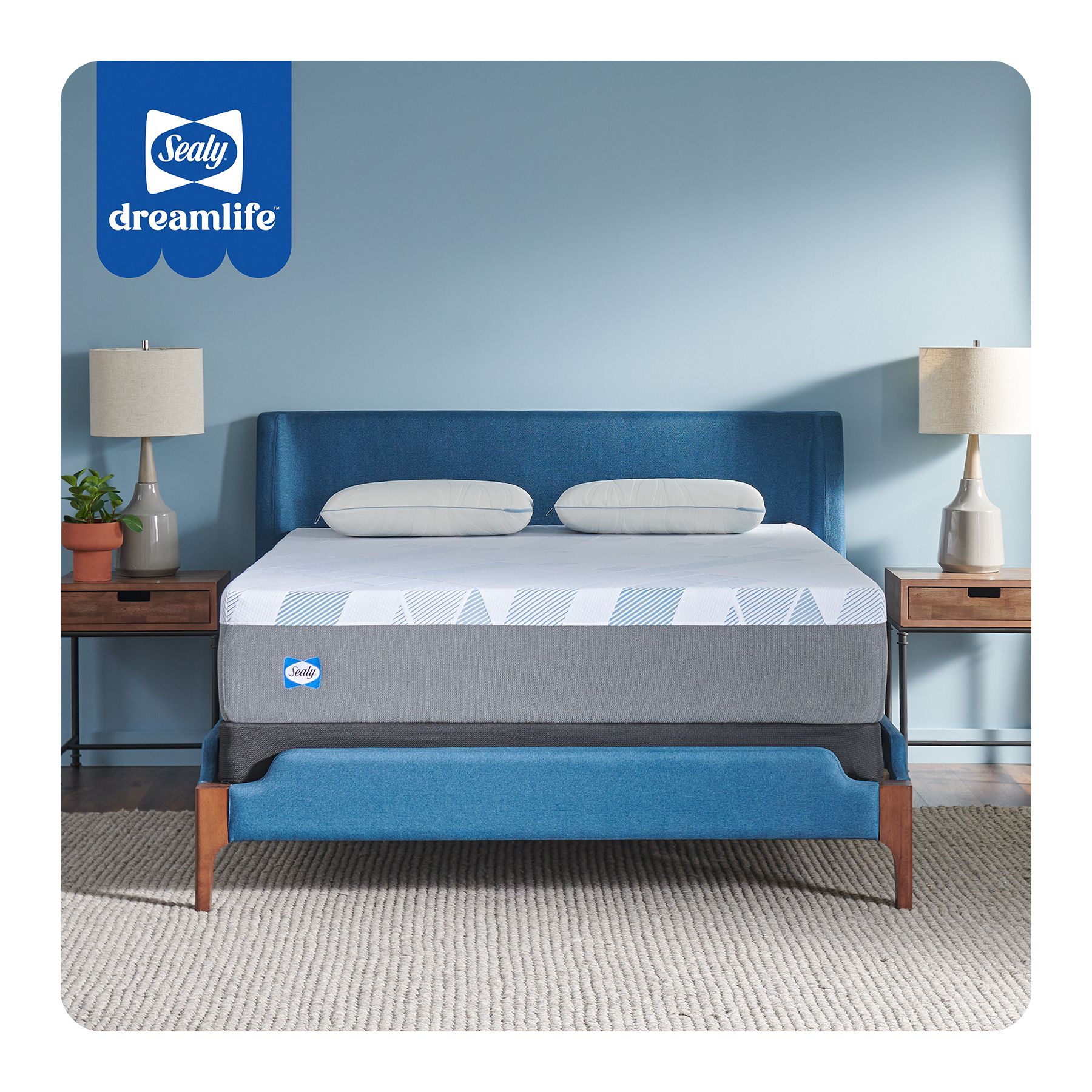 Sealy Dreamlife 12 Hybrid Mattress Queen BJ s Wholesale Club