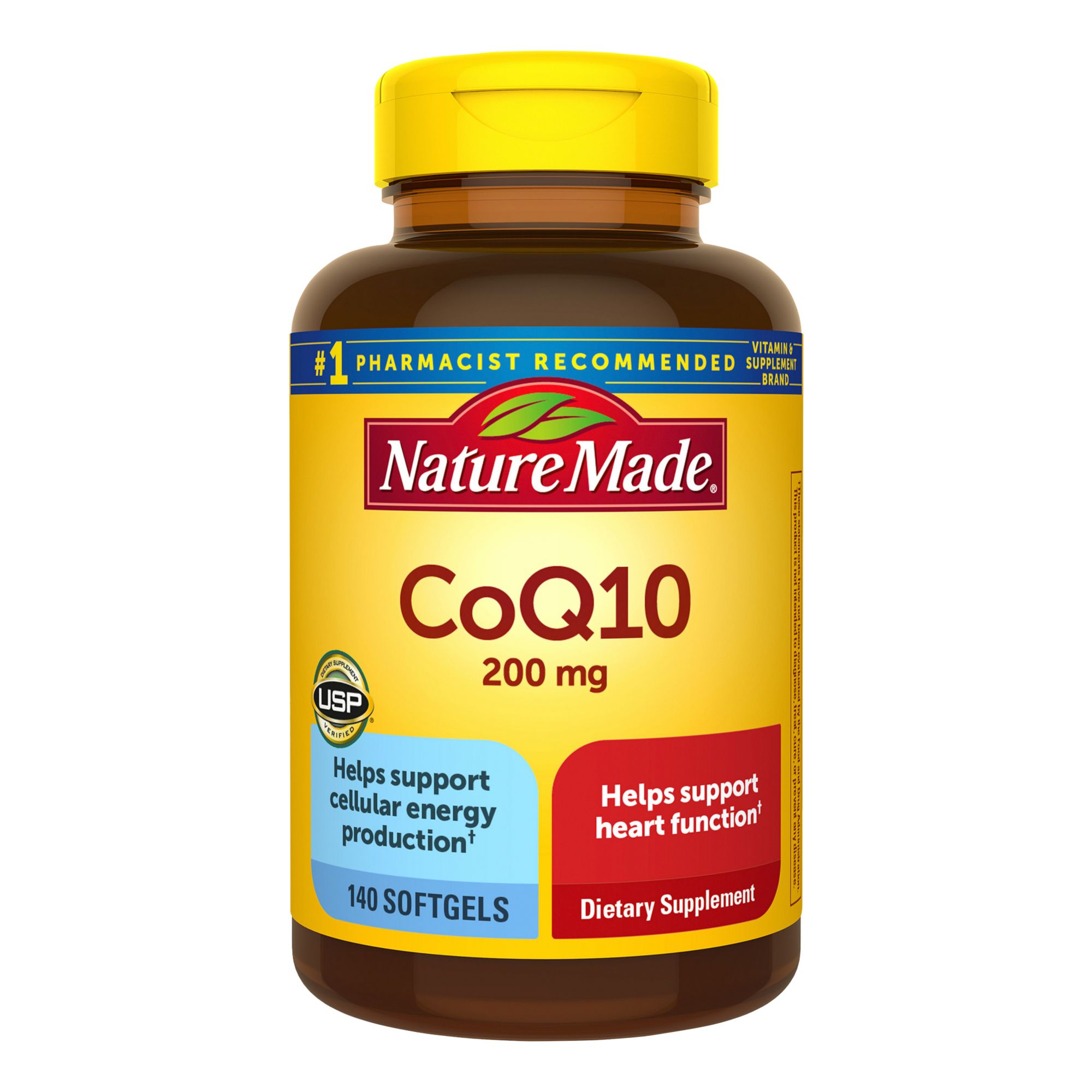 Nature Made 200mg CoQ10, 140 ct. - BJs WholeSale Club