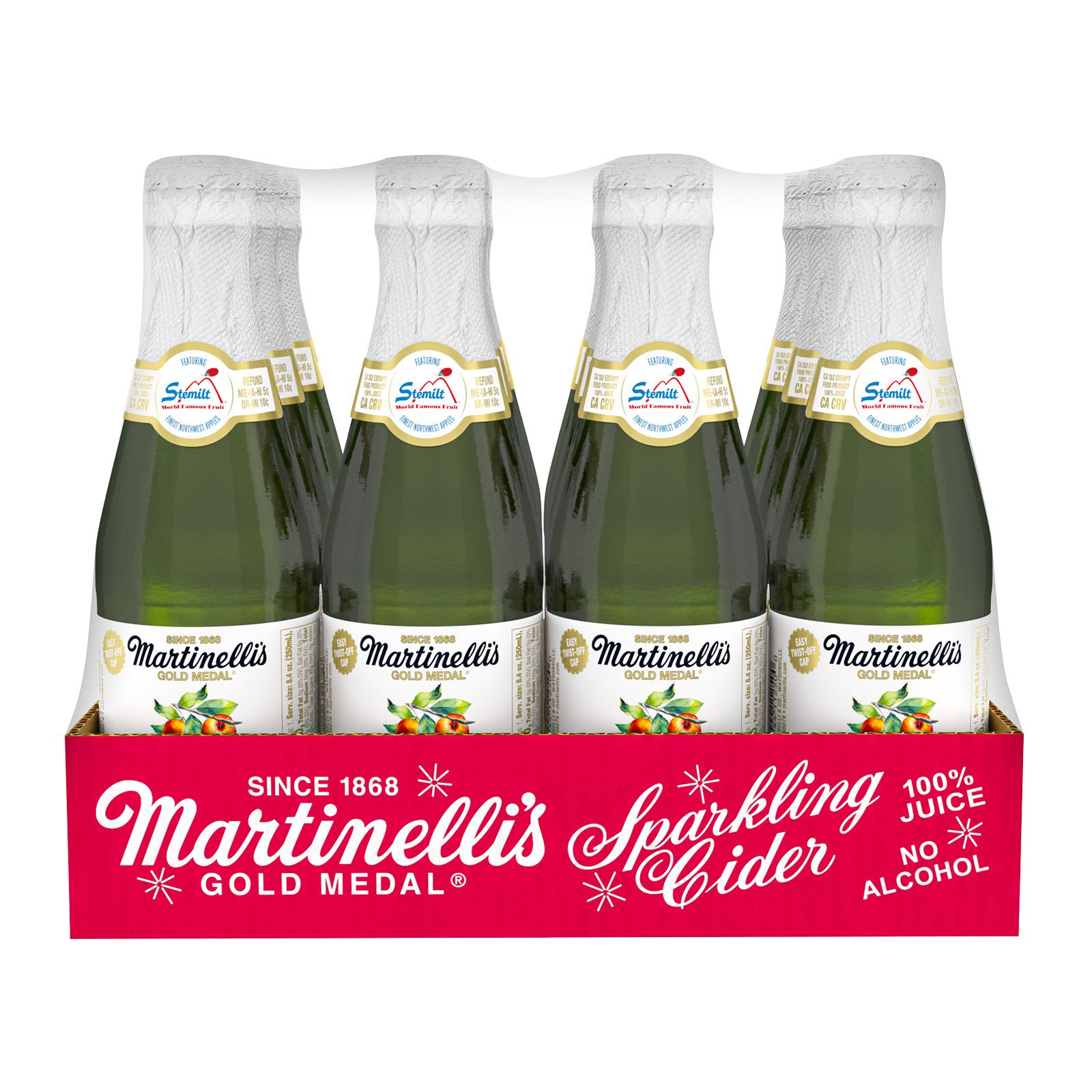 Martinelli's Gold Medal Sparkling Cider, 12 ct./8.4 fl. oz.