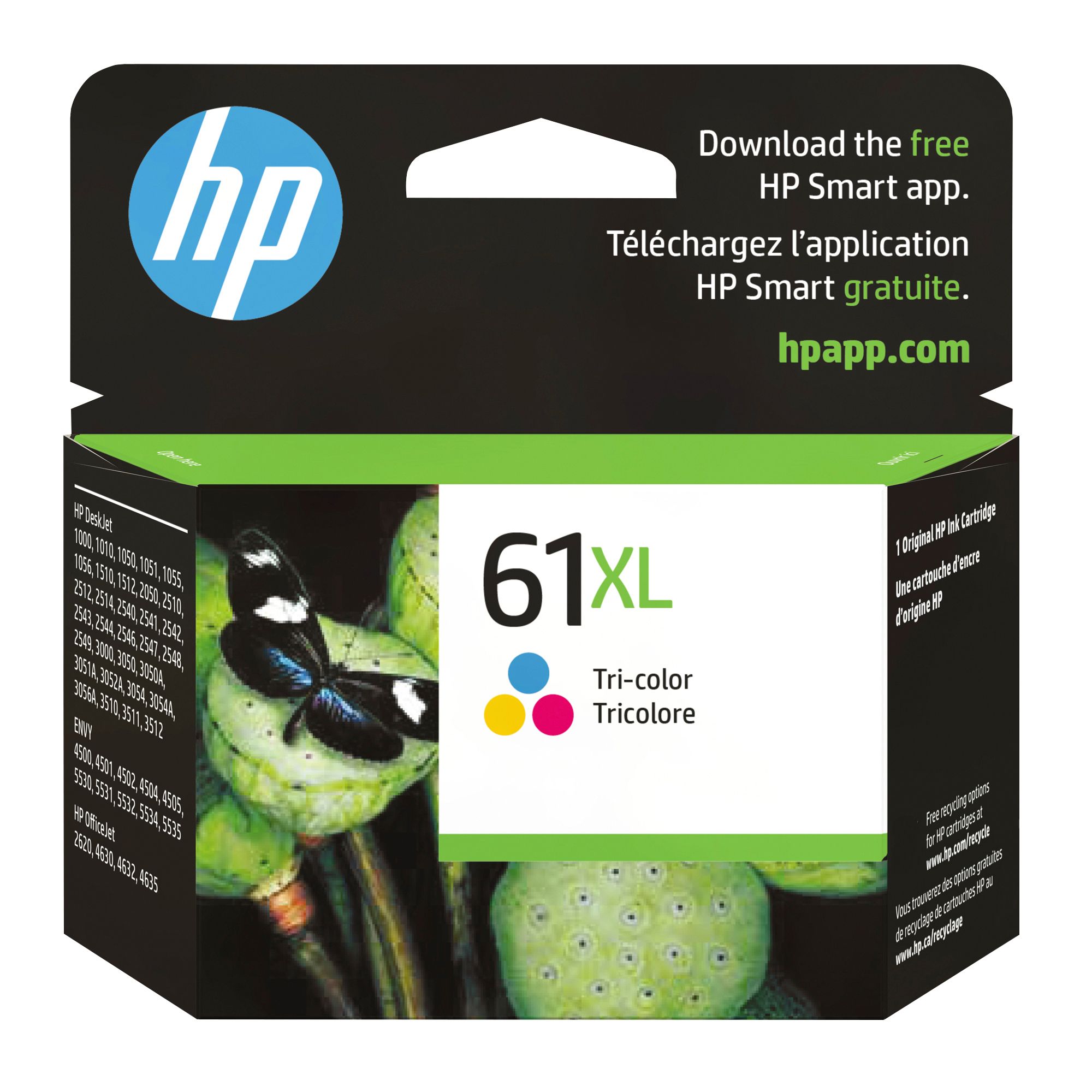 HP 61XL Tri color Original Ink Cartridge BJ s Wholesale Club