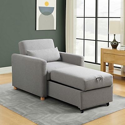 Abbyson Home Mod Luxe Corner Chair - Gray | BJ's Wholesale Club Abbyson Home Mod Luxe Corner Chair - Gray | BJ's Wholesale Club
