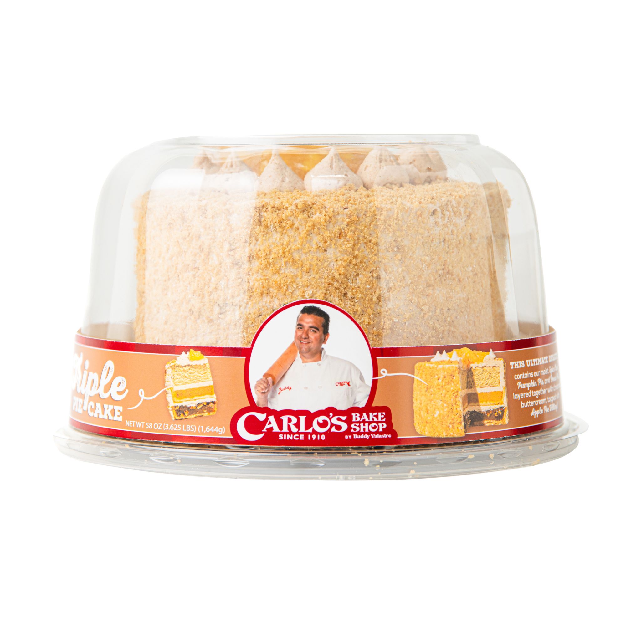 Carlo's Bakery Buddy's Triple Pie Cake | BJ's Wholesale Club