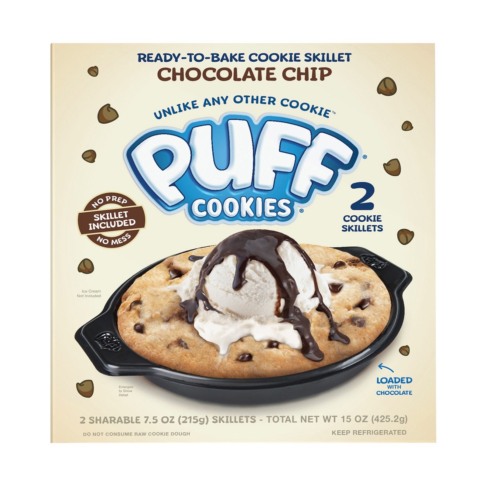Puff Cookies Chocolate Chip Cookie Dough | BJ's Wholesale Club