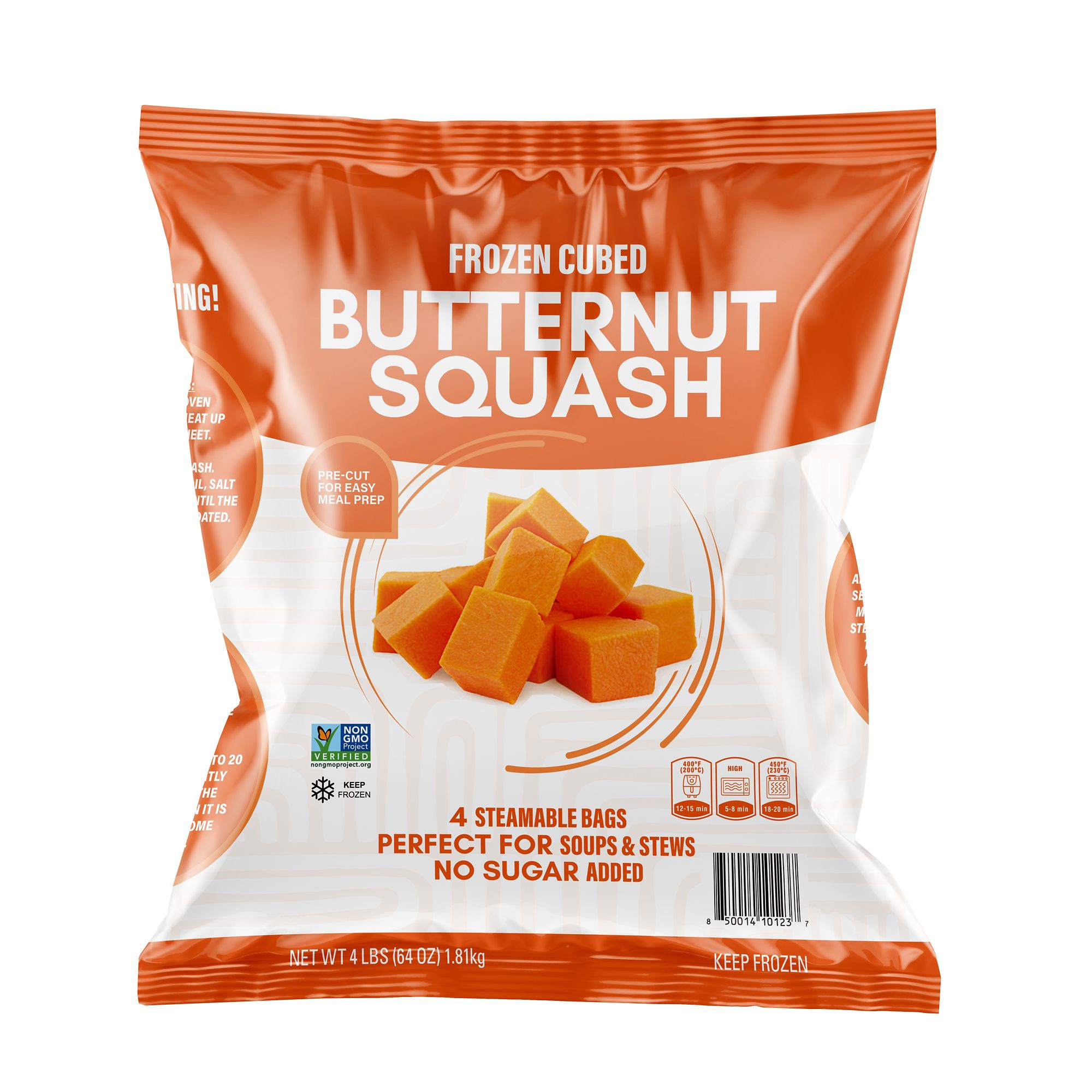 Bella's Harvest Diced Butternut Squash, 4 lbs. BJ's Wholesale Club