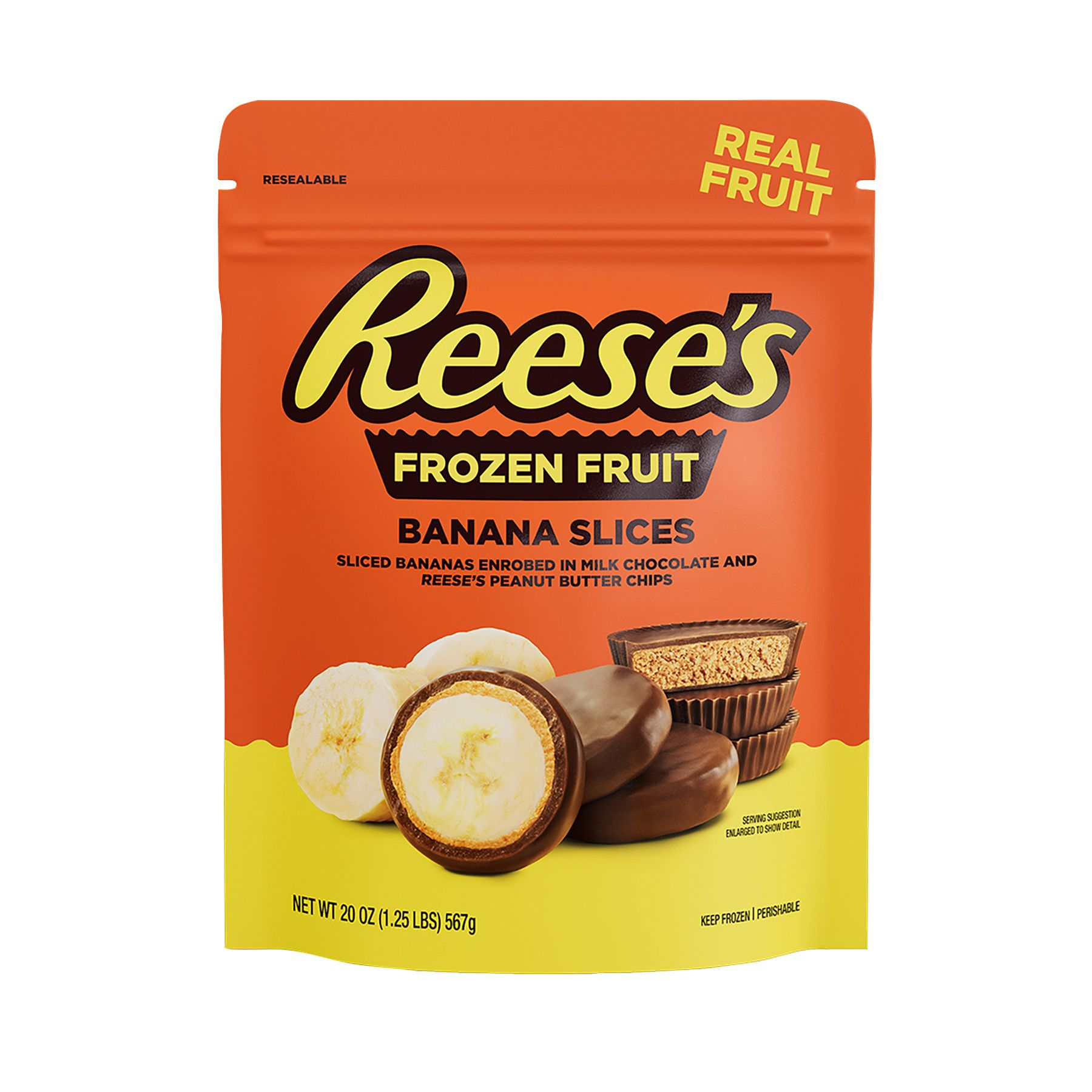 Reese's Banana Slices with Peanut Butter & Milk Chocolate, 20 oz. | BJ ...