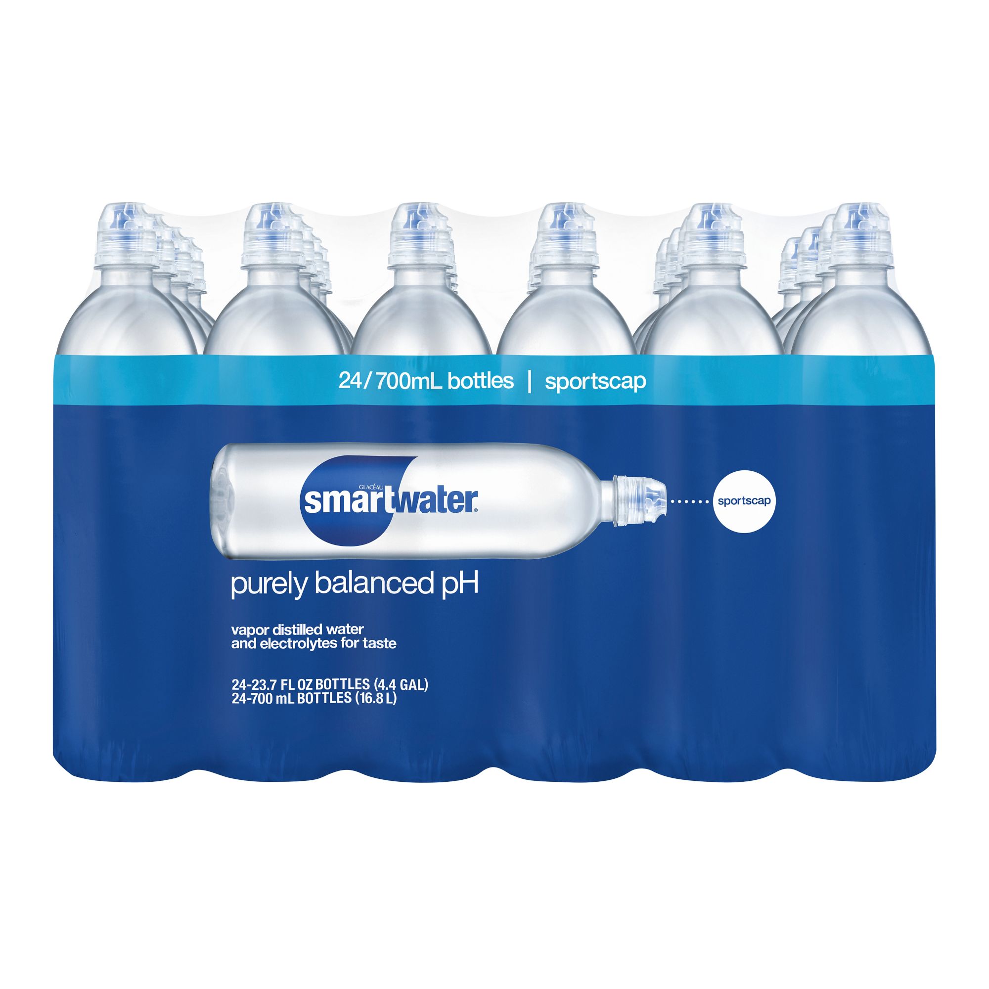 Glaceau Smartwater, 24 pk./700mL