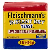 Fleischmann's Instant Dry Yeast, 2 pk./1 lb.