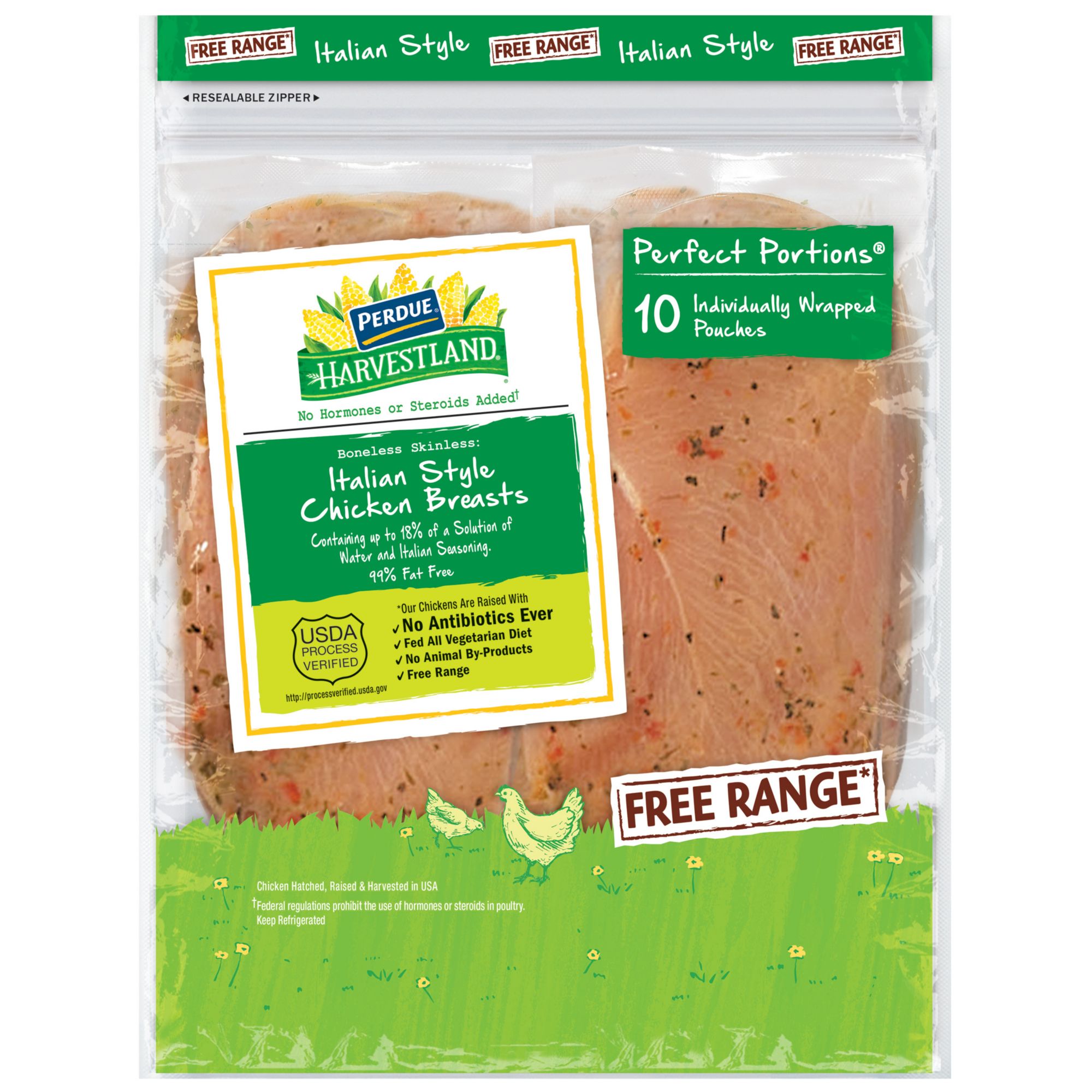 Perdue Italian Style Chicken Breasts,  3 lbs.