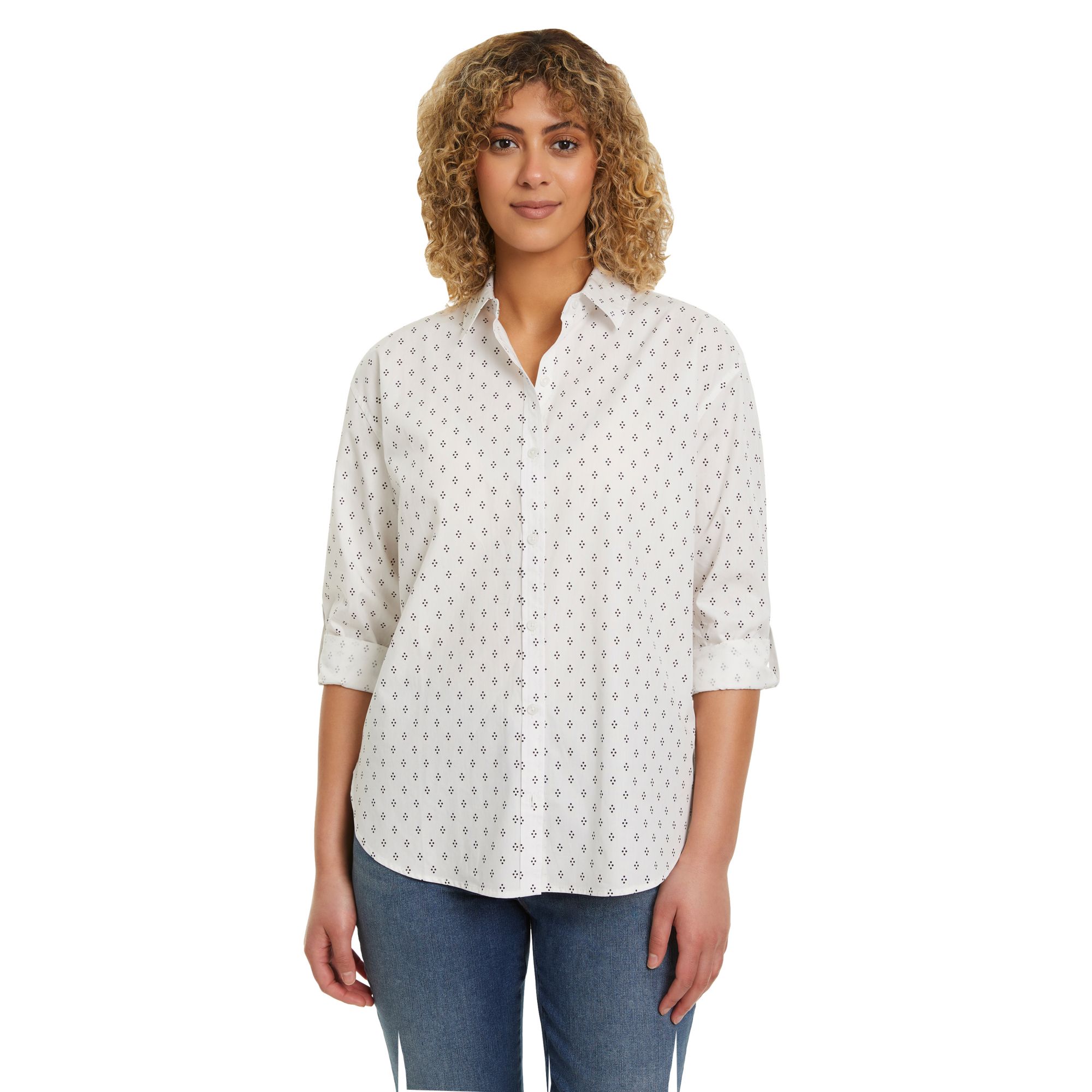 Diamond Dot White