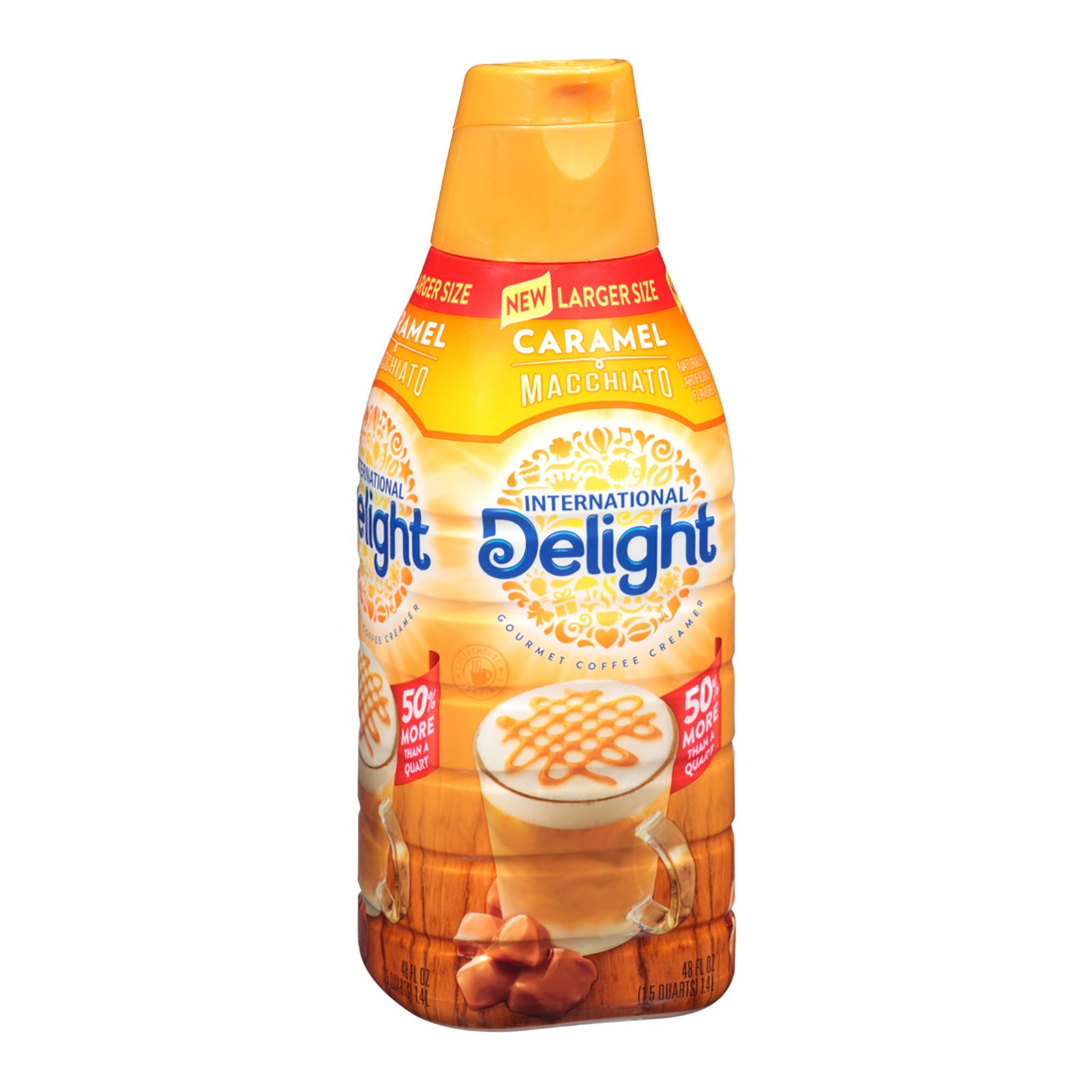 International Delight Caramel Macchiato Gourmet Coffee Creamer, 48 oz.